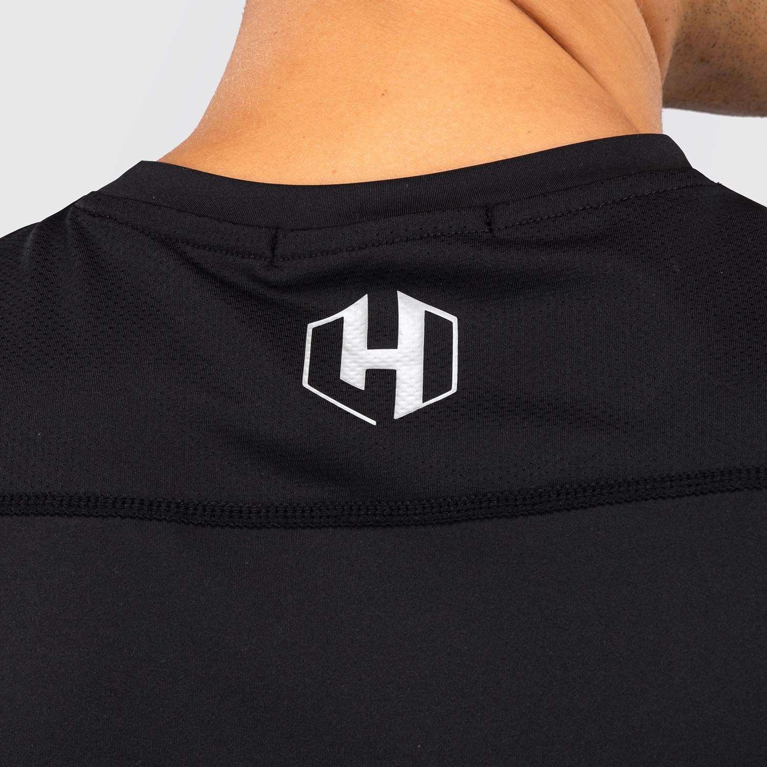 Foot Korner x Venum Hexagon MMA T-shirt - Black/Silver - Image 9