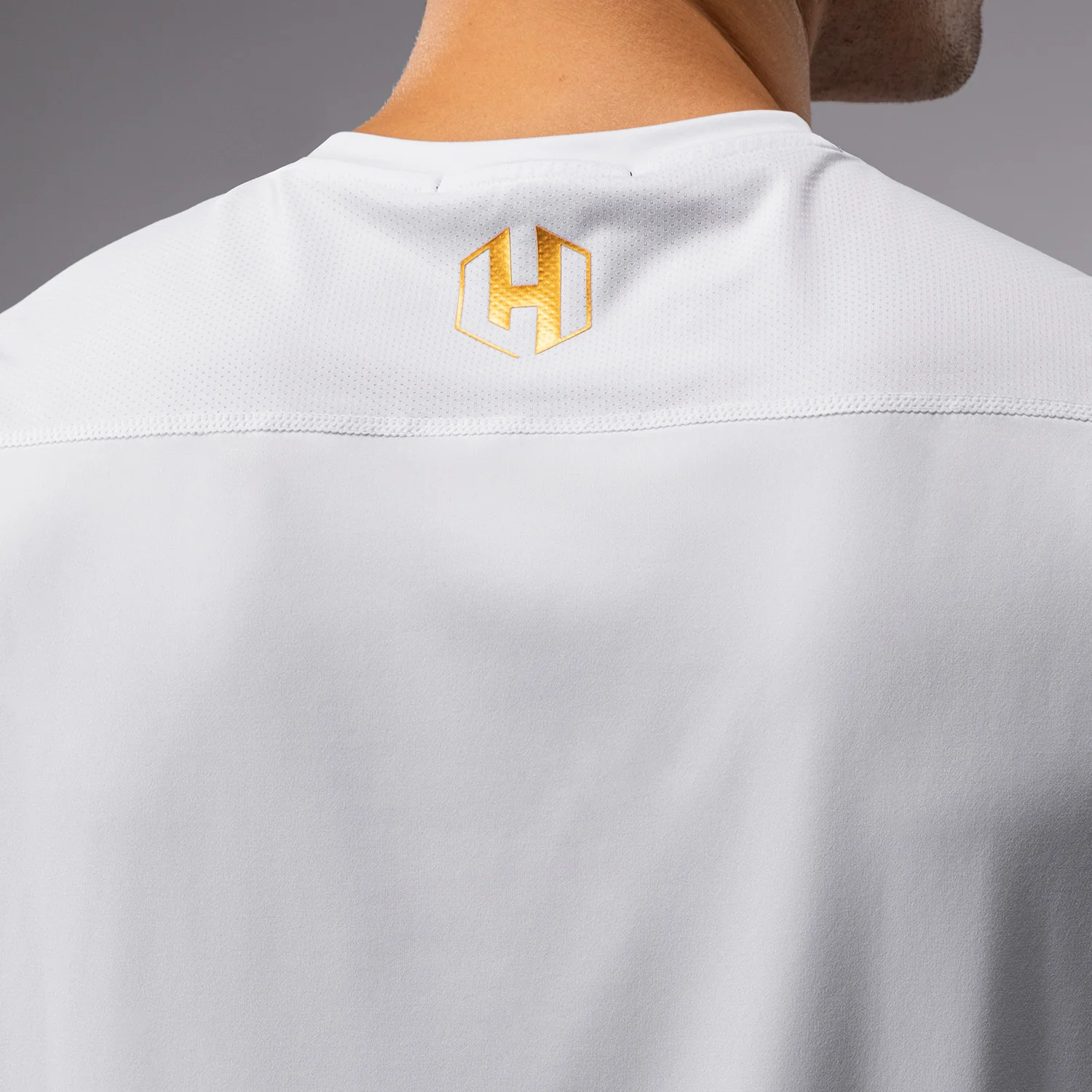 FK x Venum Hexagone MMA T-shirt - White/Gold - Image 4