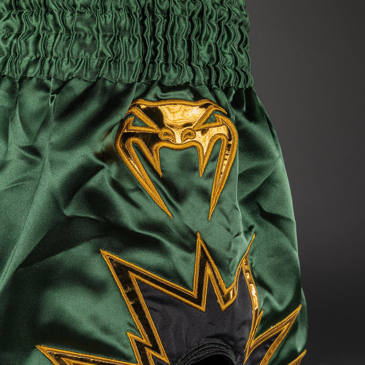 Venum Inferno 2.0 Muay Thai Shorts - Black/Khaki - Image 5