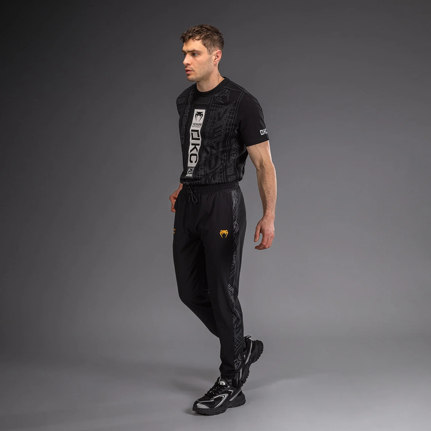 Karate Combat by Venum Joggers - Black/Grey - Image 4