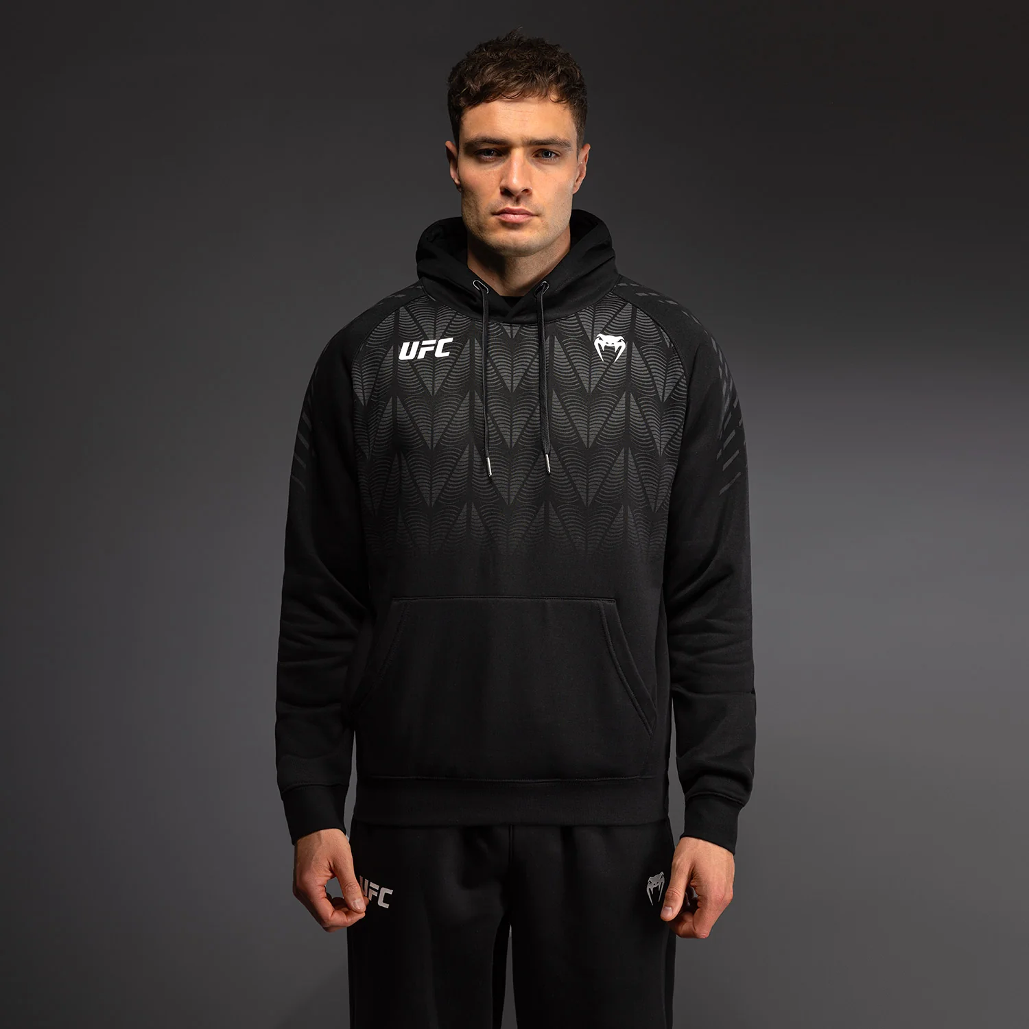 Men’s UFC Zenith by Venum Replica Black Pullover Hoodie
