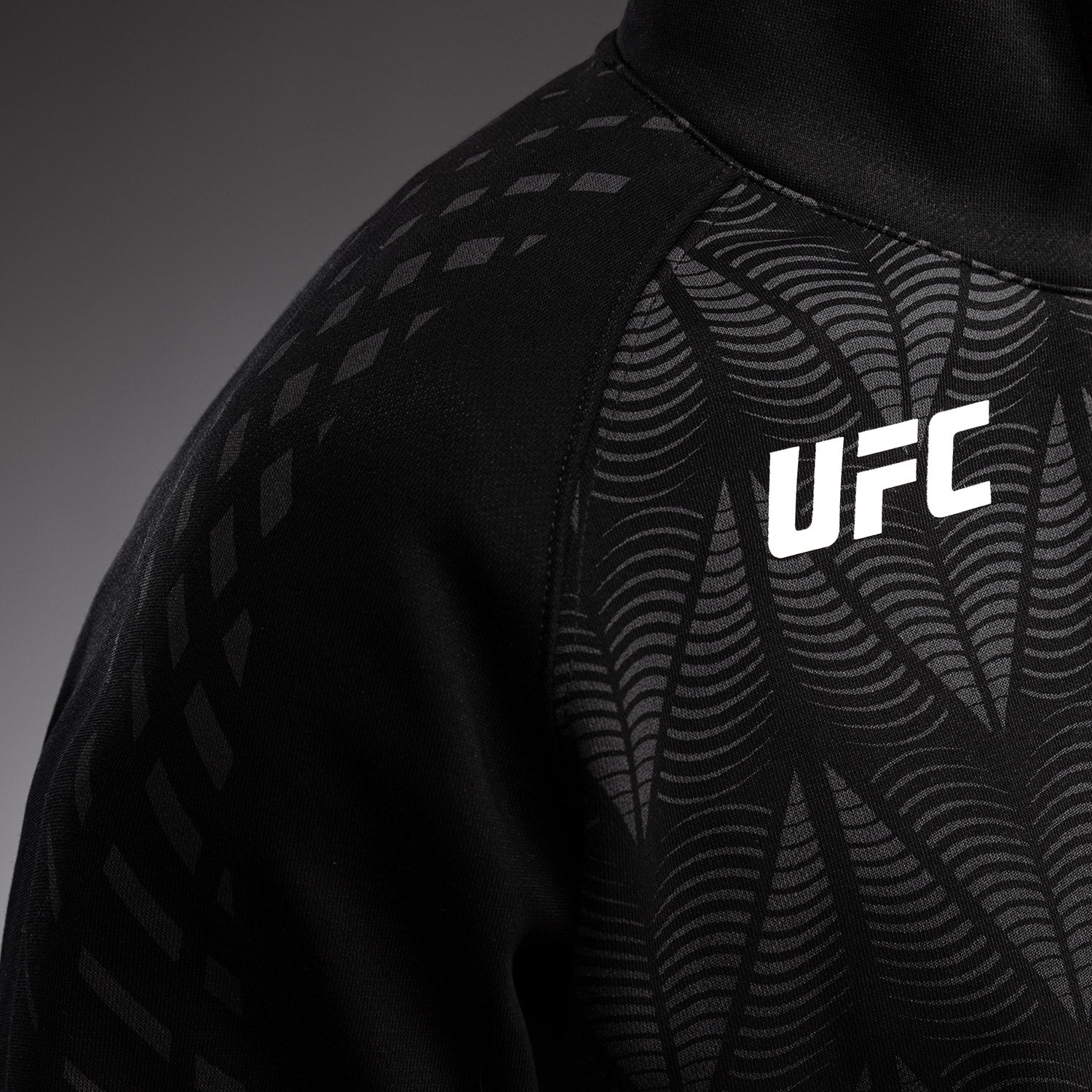 Men’s UFC Zenith by Venum Replica Black Pullover Hoodie - Image 4