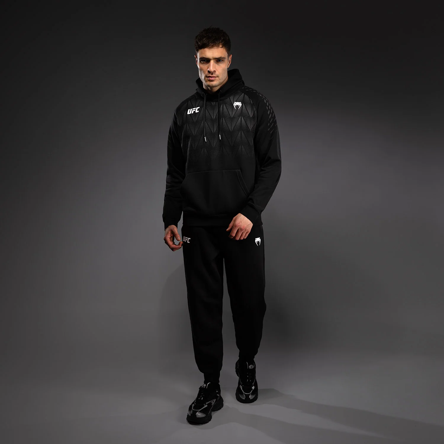 Men’s UFC Zenith by Venum Replica Black Pullover Hoodie - Image 6