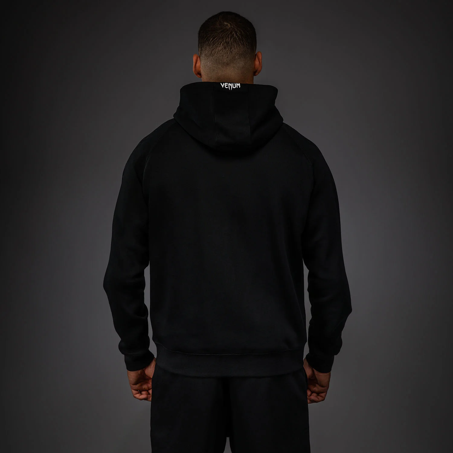 Men’s UFC Zenith by Venum Replica Black Zip Hoodie - Image 4