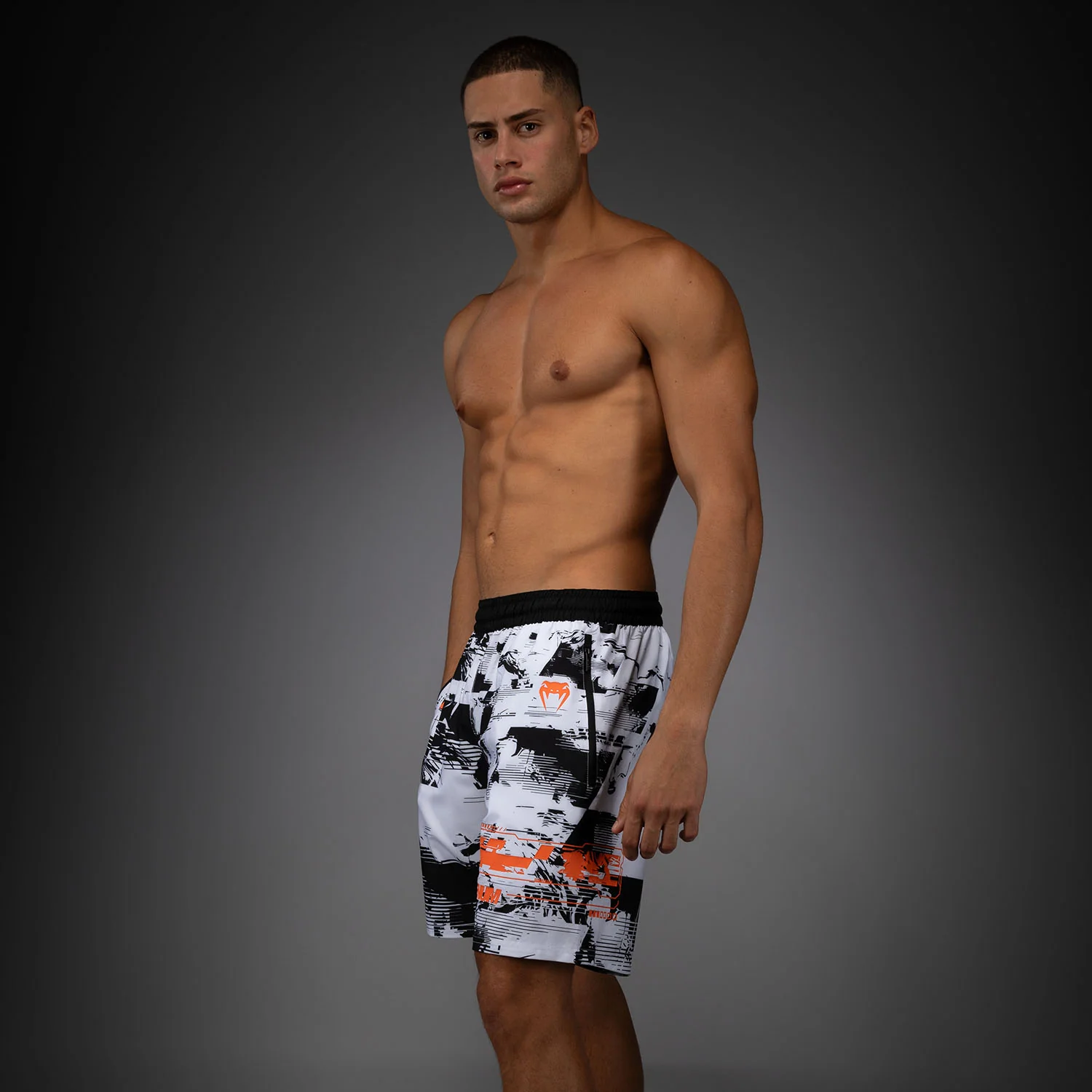Men’s UFC Zenith by Venum White Authentic Fight Week Performance Short - Image 2