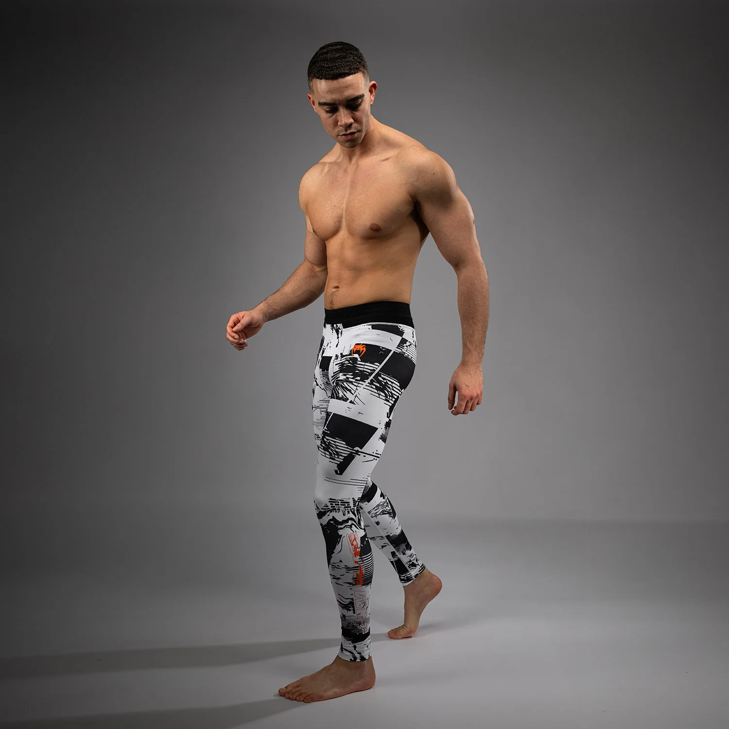 Men’s UFC Zenith by Venum White Authentic Fight Week Performance Tight - Image 2