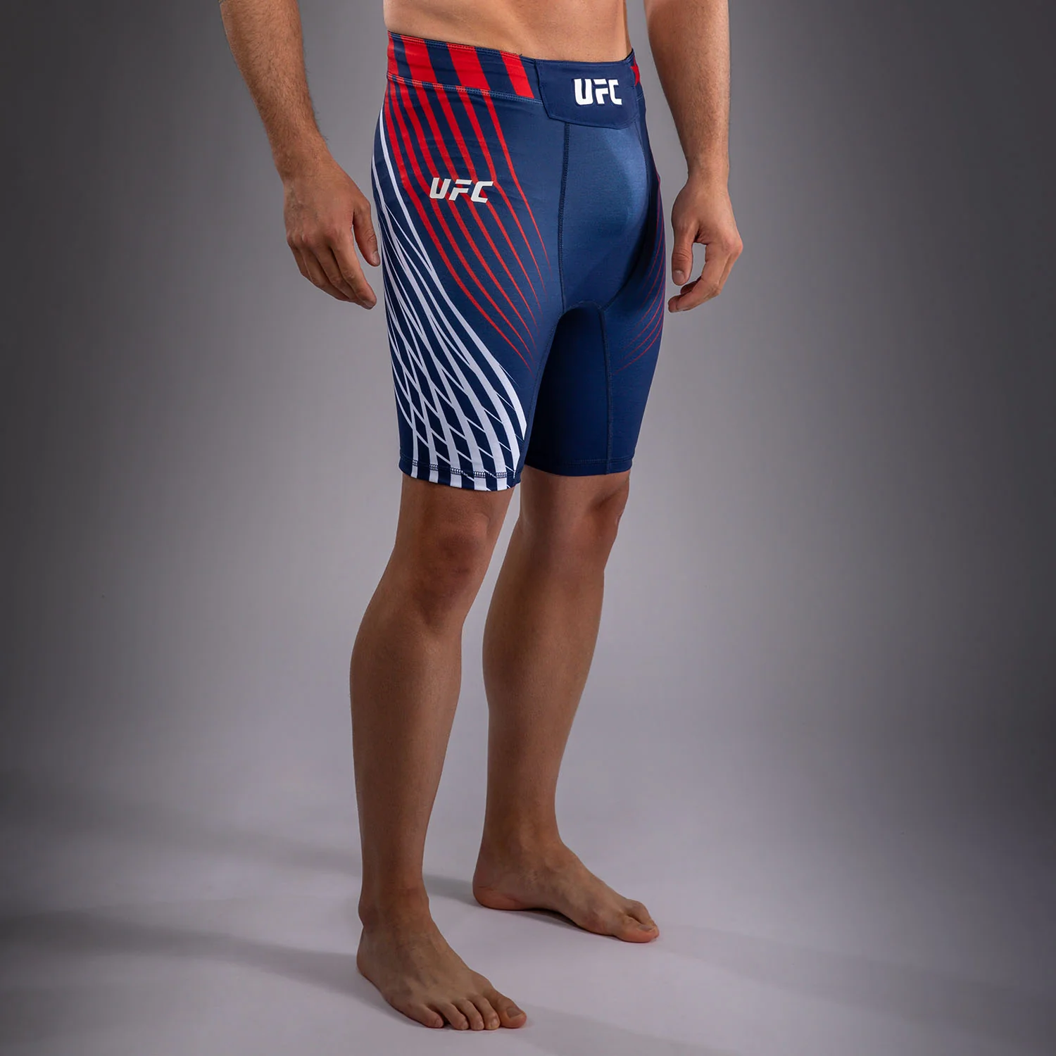 Men's Official UFC Freedom 250 by Venum Blue Authentic Fight Night Vale Tudo Short - Image 2