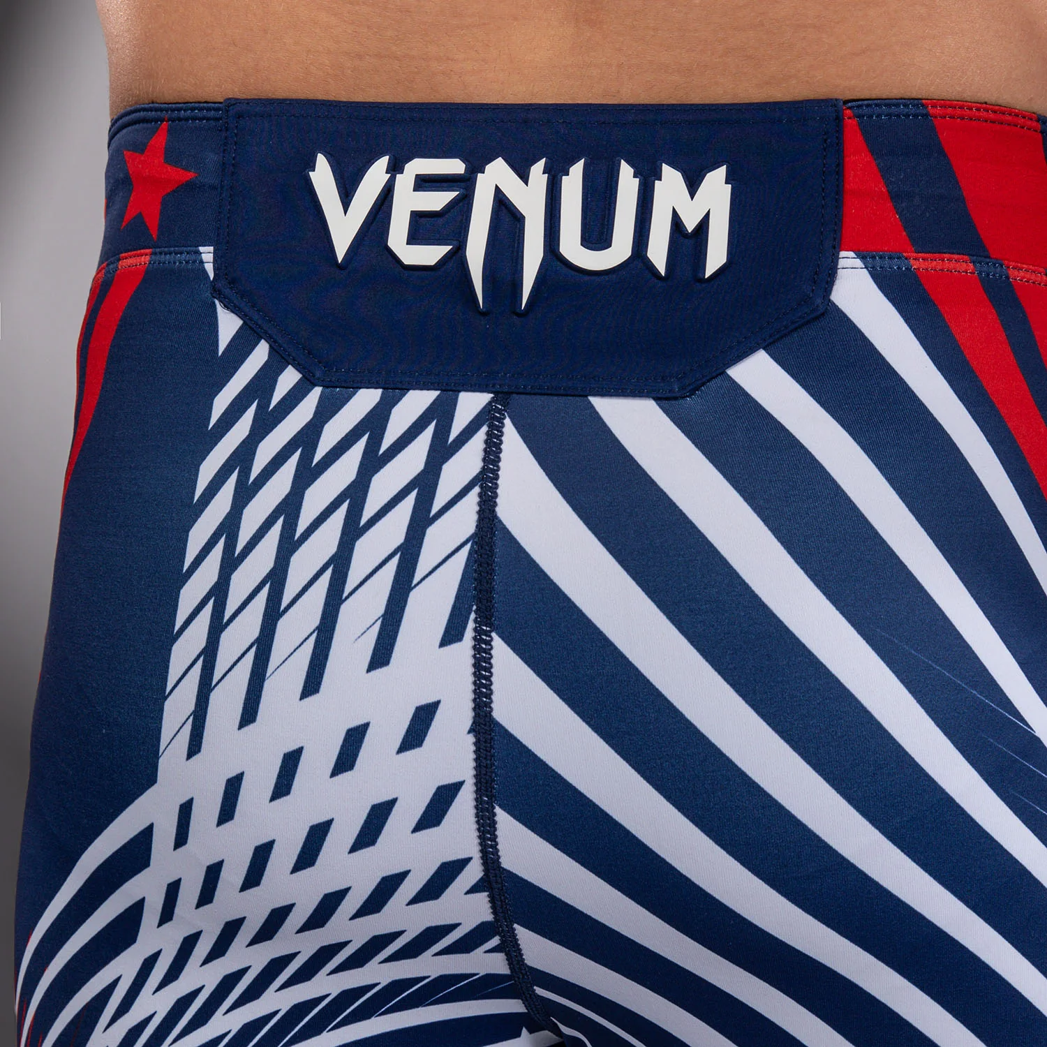Men's Official UFC Freedom 250 by Venum Blue Authentic Fight Night Vale Tudo Short - Image 7