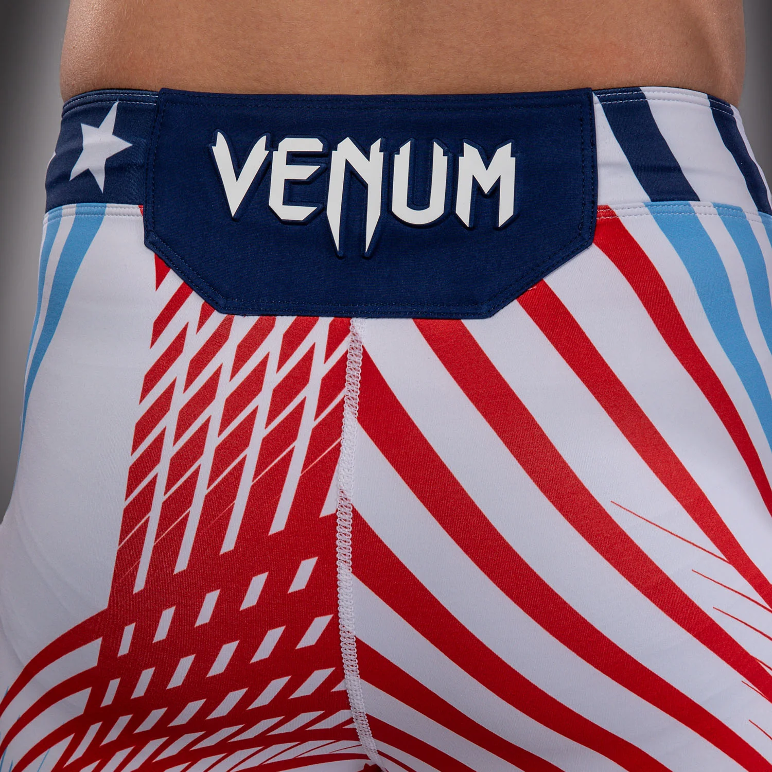 Men's Official UFC Freedom 250 by Venum White Authentic Fight Night Vale Tudo Short - Image 7