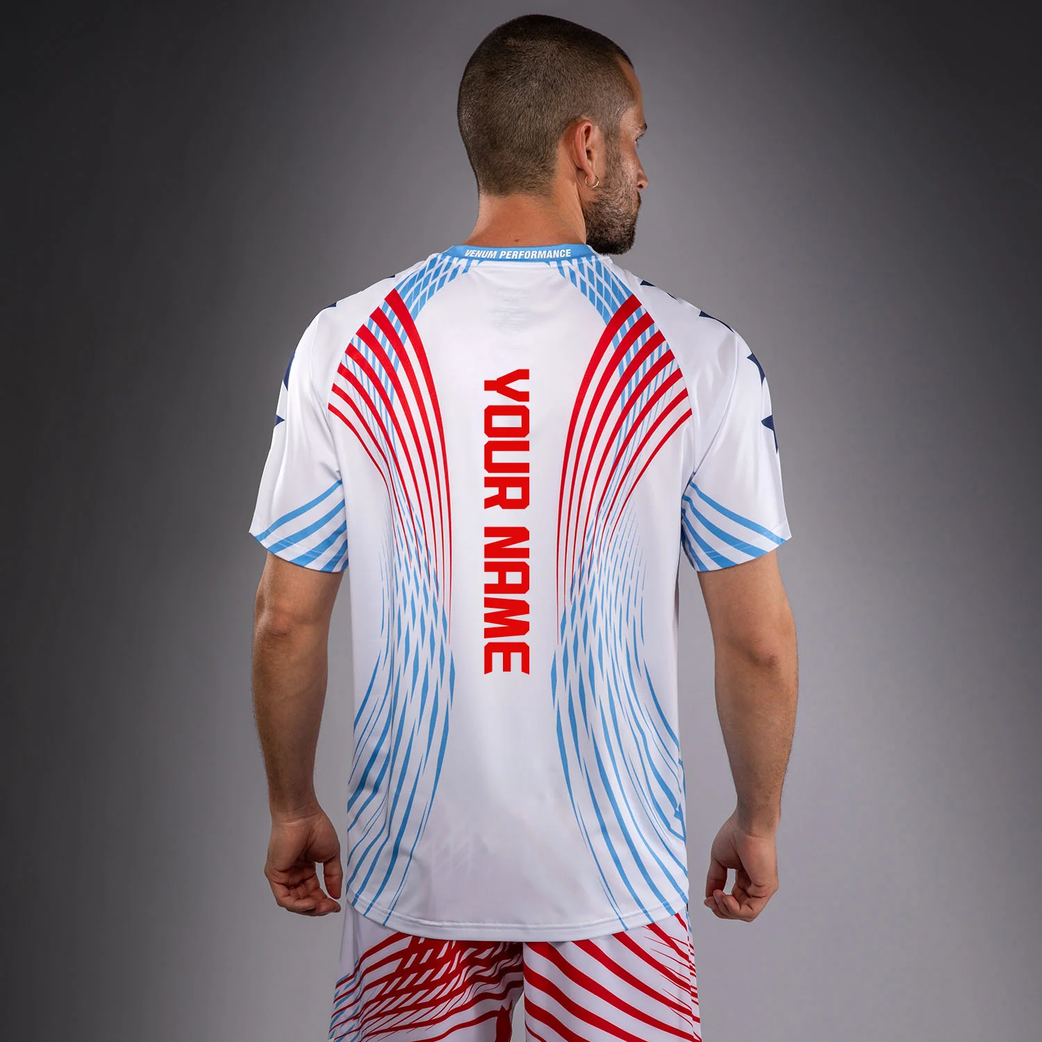 Men's UFC Freedom 250 by Venum White Personalized Authentic Fight Night Walkout Jersey