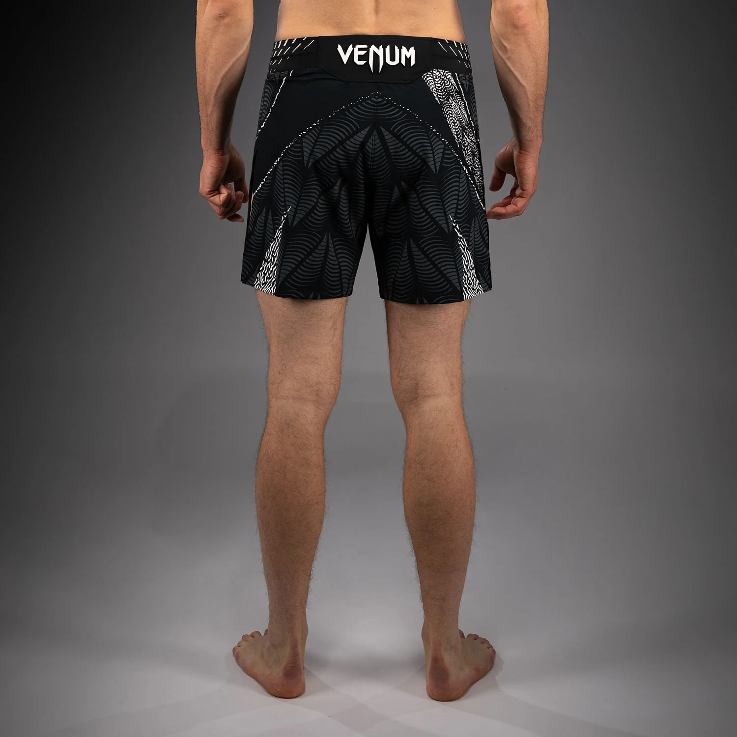 Men's UFC Zenith by Venum Black Authentic Fight Night Gladiator Fight Short - Image 3