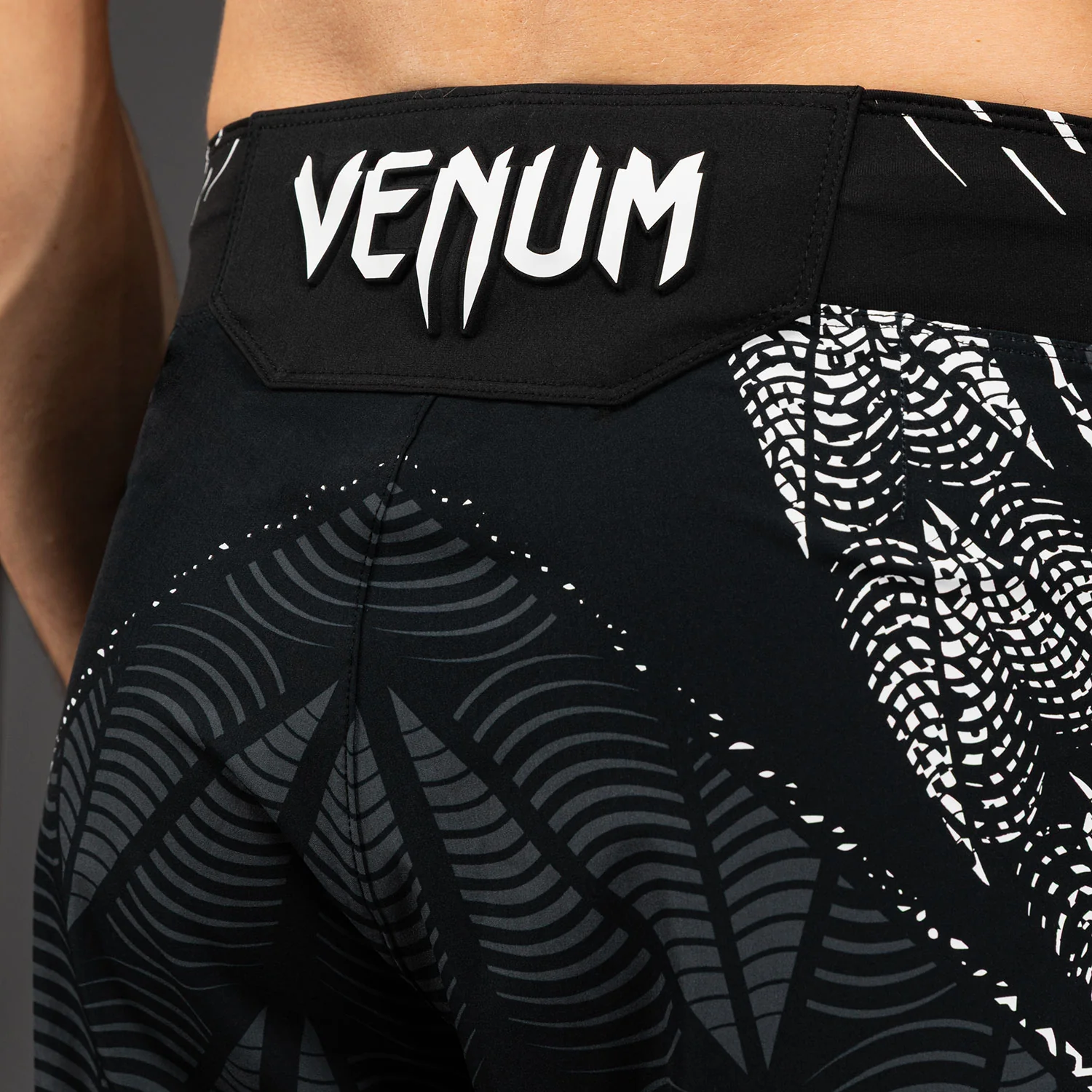 Men's UFC Zenith by Venum Black Authentic Fight Night Gladiator Fight Short - Image 6