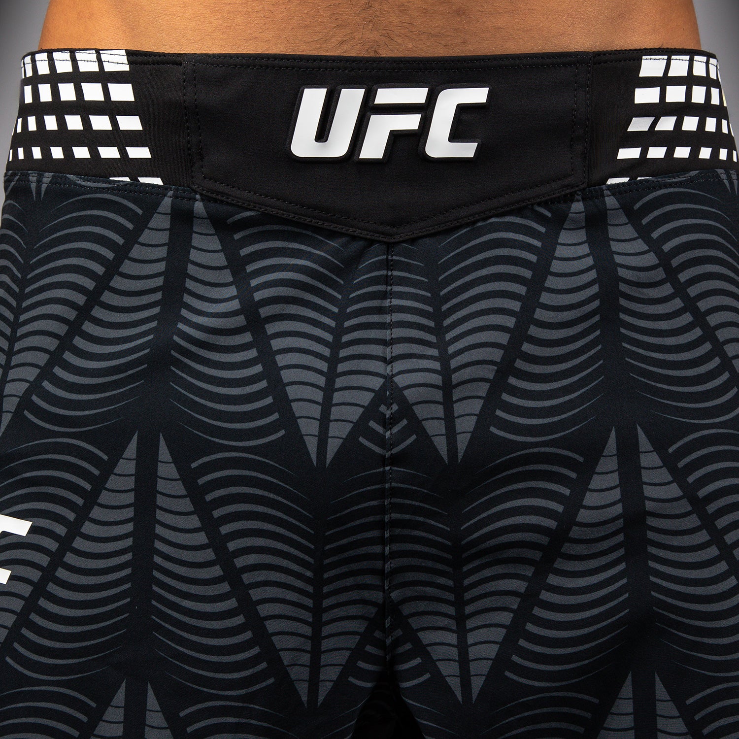 Men's UFC Zenith by Venum Black Authentic Fight Night Long Fit Fight Short - Image 8
