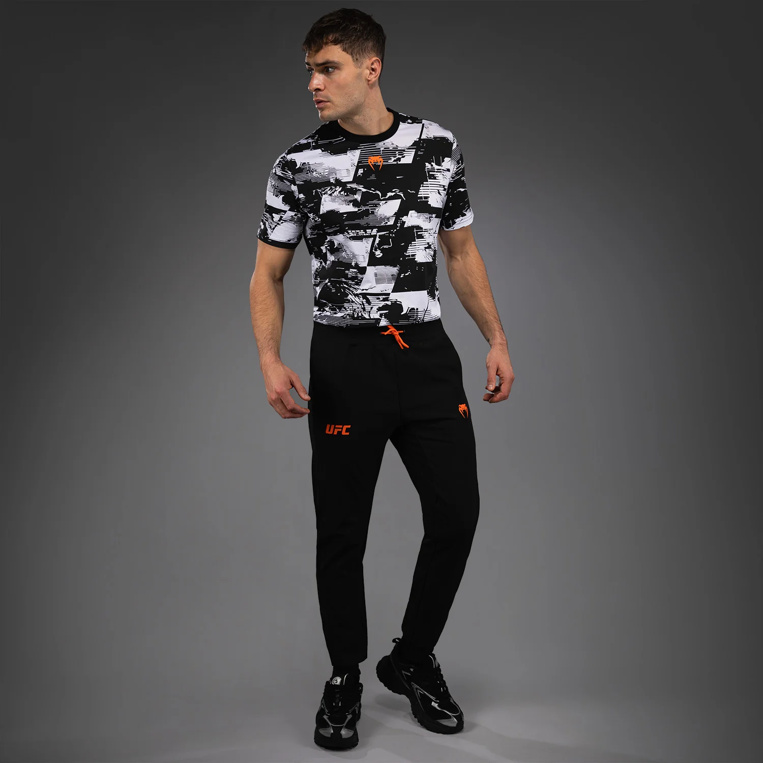 Men's UFC Zenith by Venum Black Authentic Fight Week Pant - Image 6