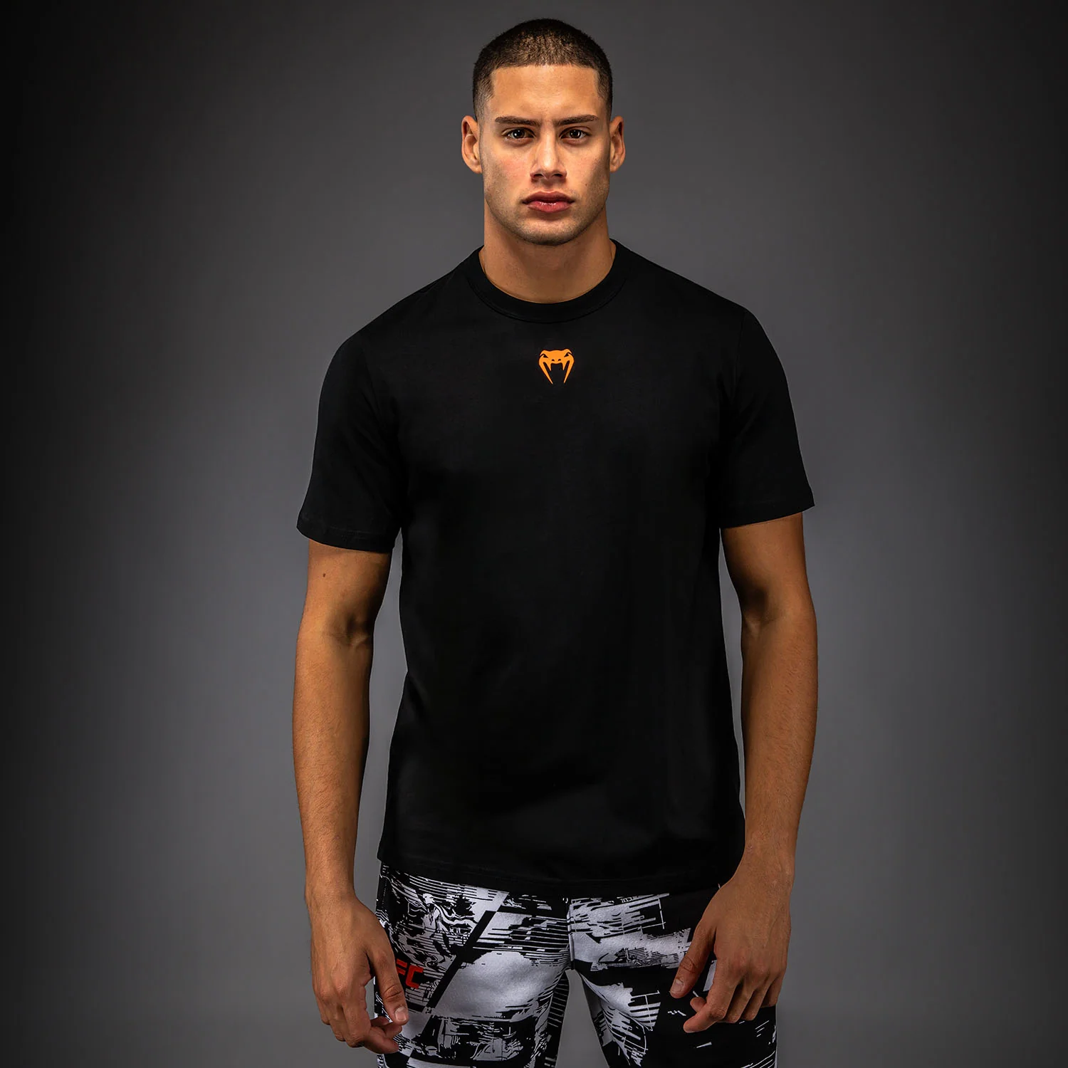 Men's UFC Zenith by Venum Black Authentic Fight Week Short Sleeve T-Shirt