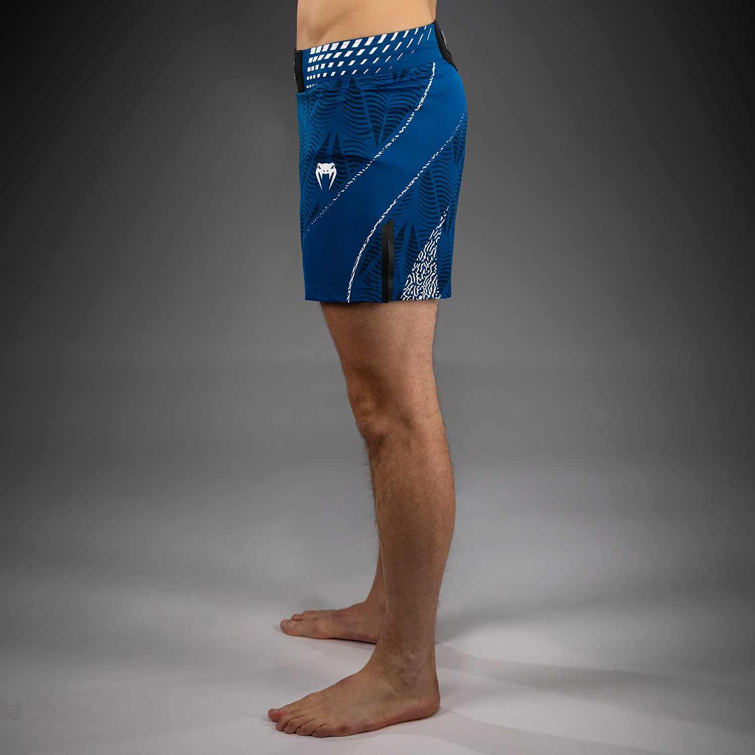 Men's UFC Zenith by Venum Blue Authentic Fight Night Short Fit Fight Short Personalized - Image 3