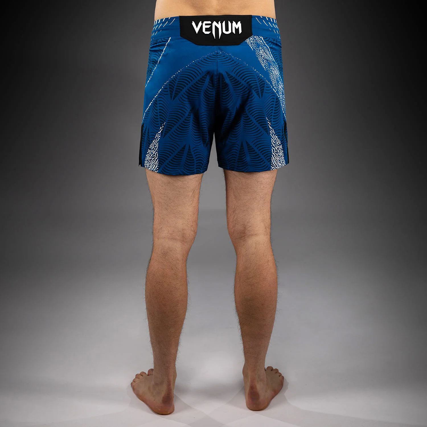 Men's UFC Zenith by Venum Blue Authentic Fight Night Short Fit Fight Short Personalized - Image 4