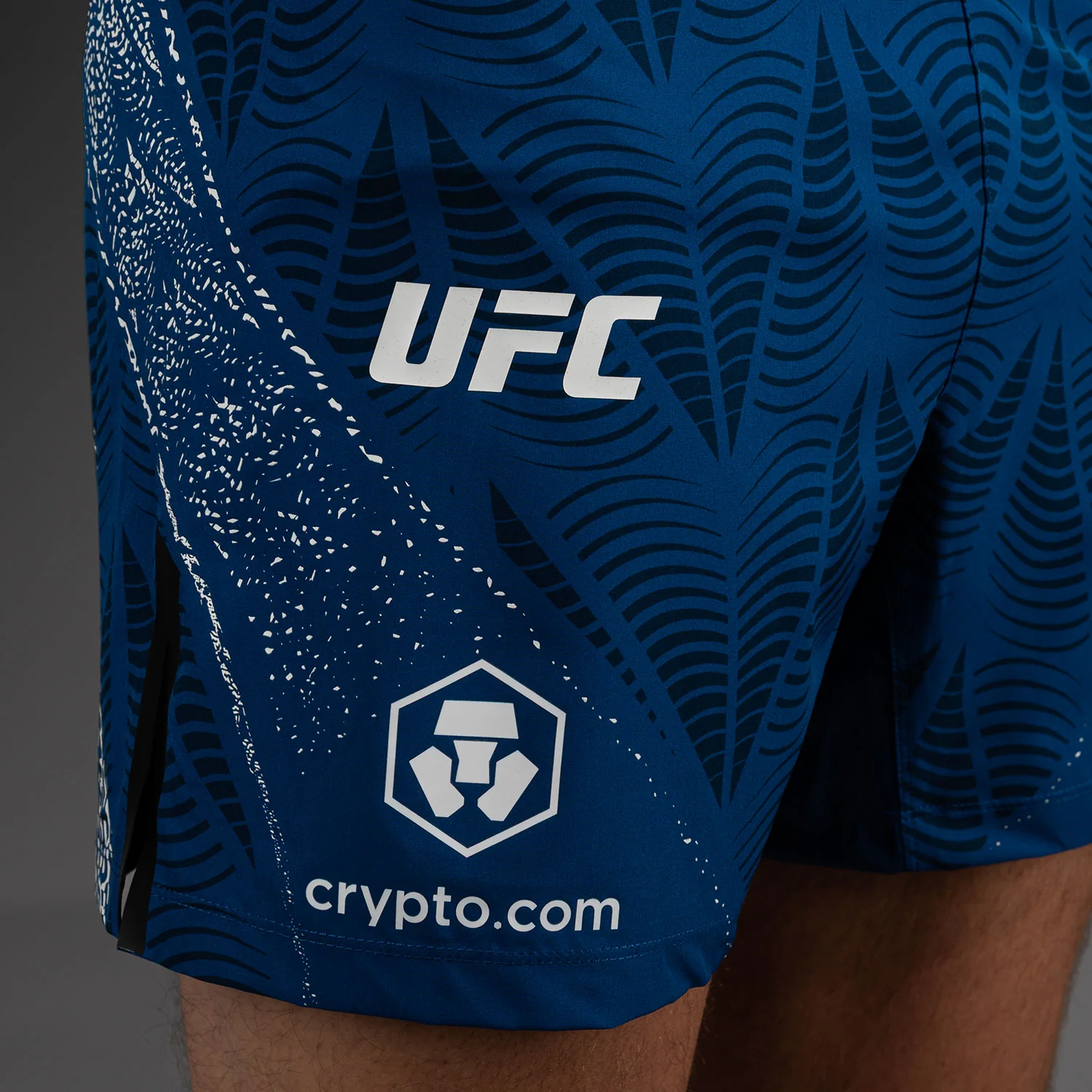 Men's UFC Zenith by Venum Blue Authentic Fight Night Short Fit Fight Short Personalized - Image 5