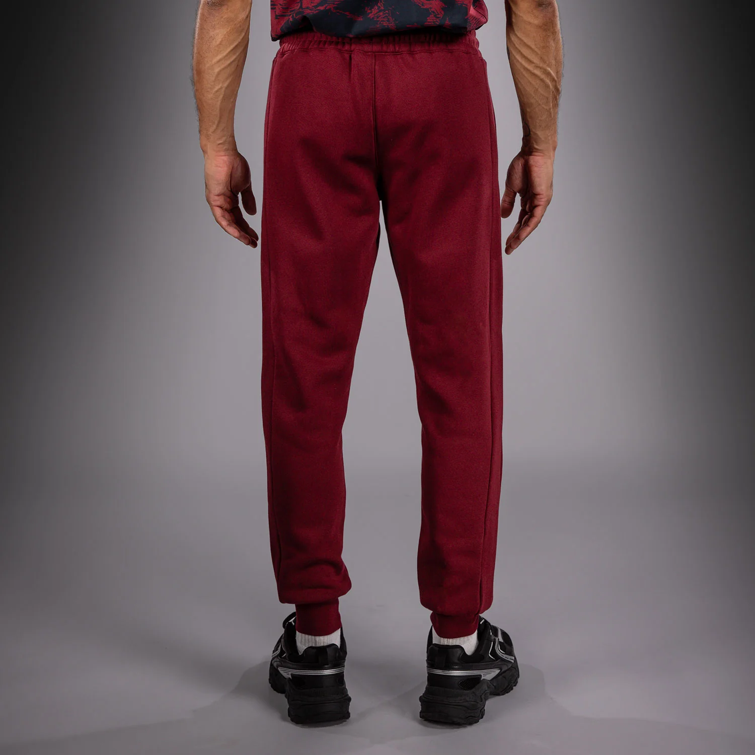 Men's UFC Zenith by Venum Burgundy Authentic Fight Week Pant - Image 3