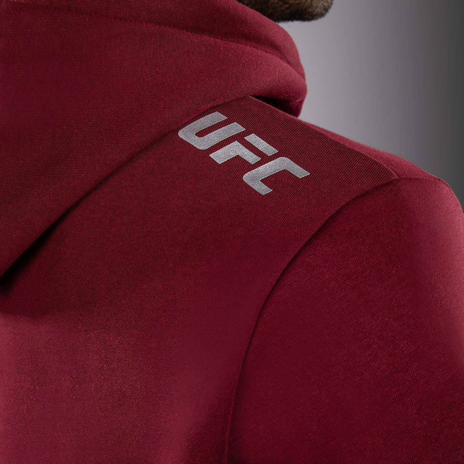 Men's UFC Zenith by Venum Burgundy Authentic Fight Week Pullover Hoodie - Image 6