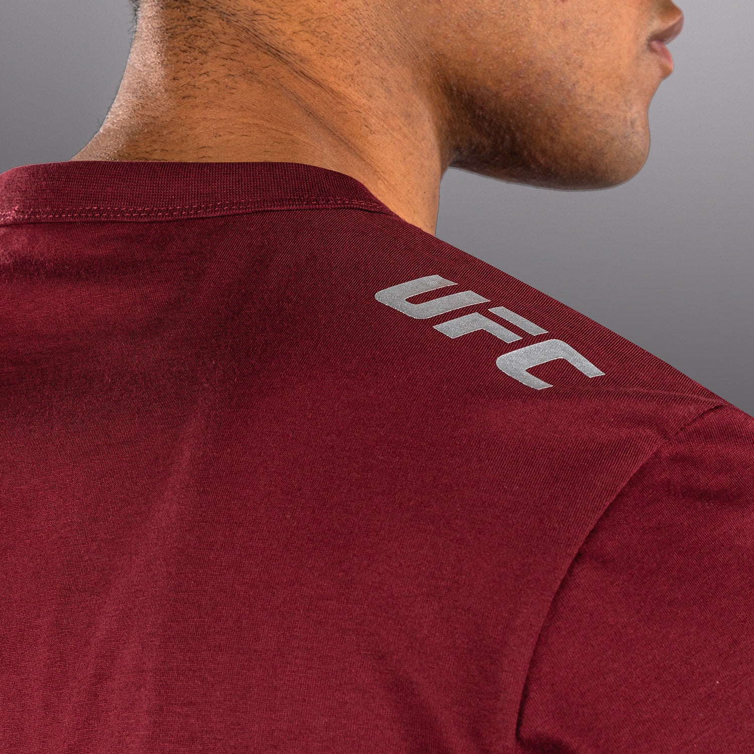 Men's UFC Zenith by Venum Burgundy Authentic Fight Week Short Sleeve T-Shirt - Image 5