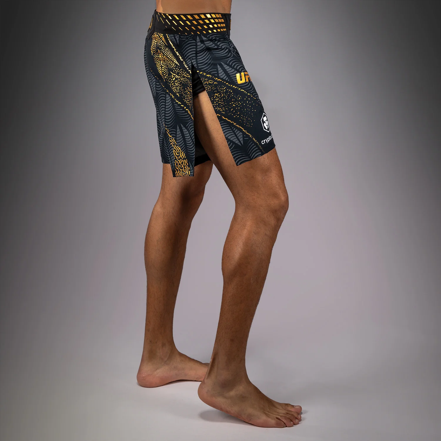 Men's UFC Zenith by Venum Champion Authentic Fight Night Gladiator Fight Short - Image 3