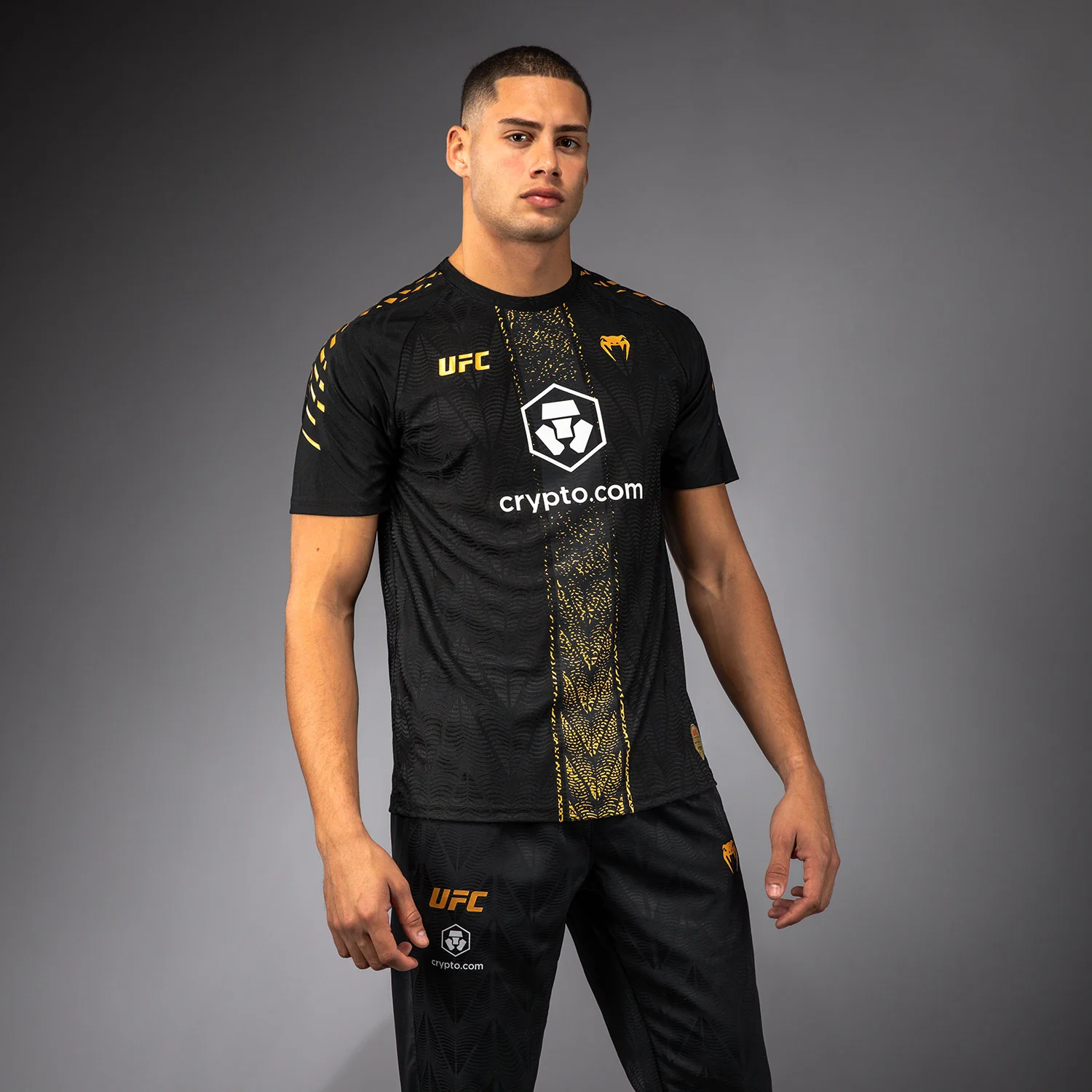 Men's UFC Zenith by Venum Champion Authentic Fight Night Walkout Jersey Personalized - Image 3