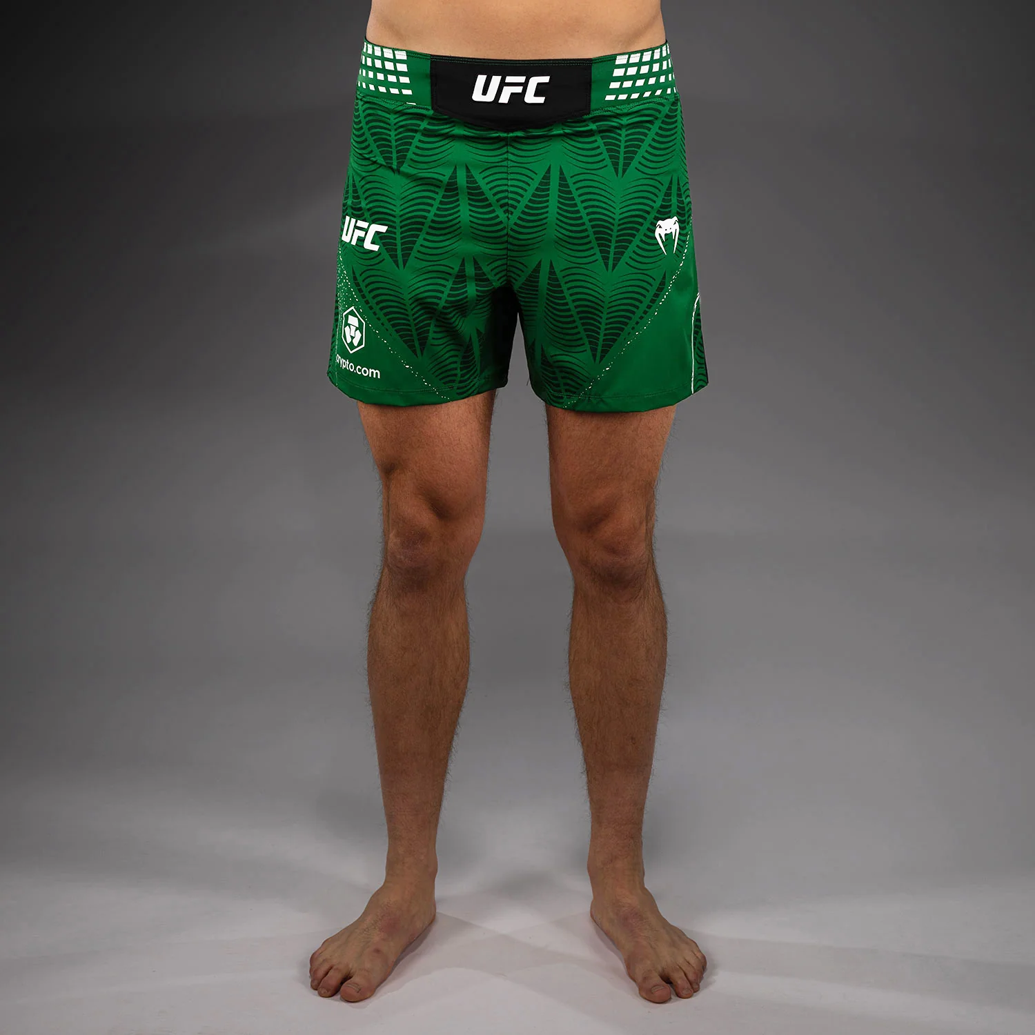 Men's UFC Zenith by Venum Green Authentic Fight Night Short Fit Fight Short