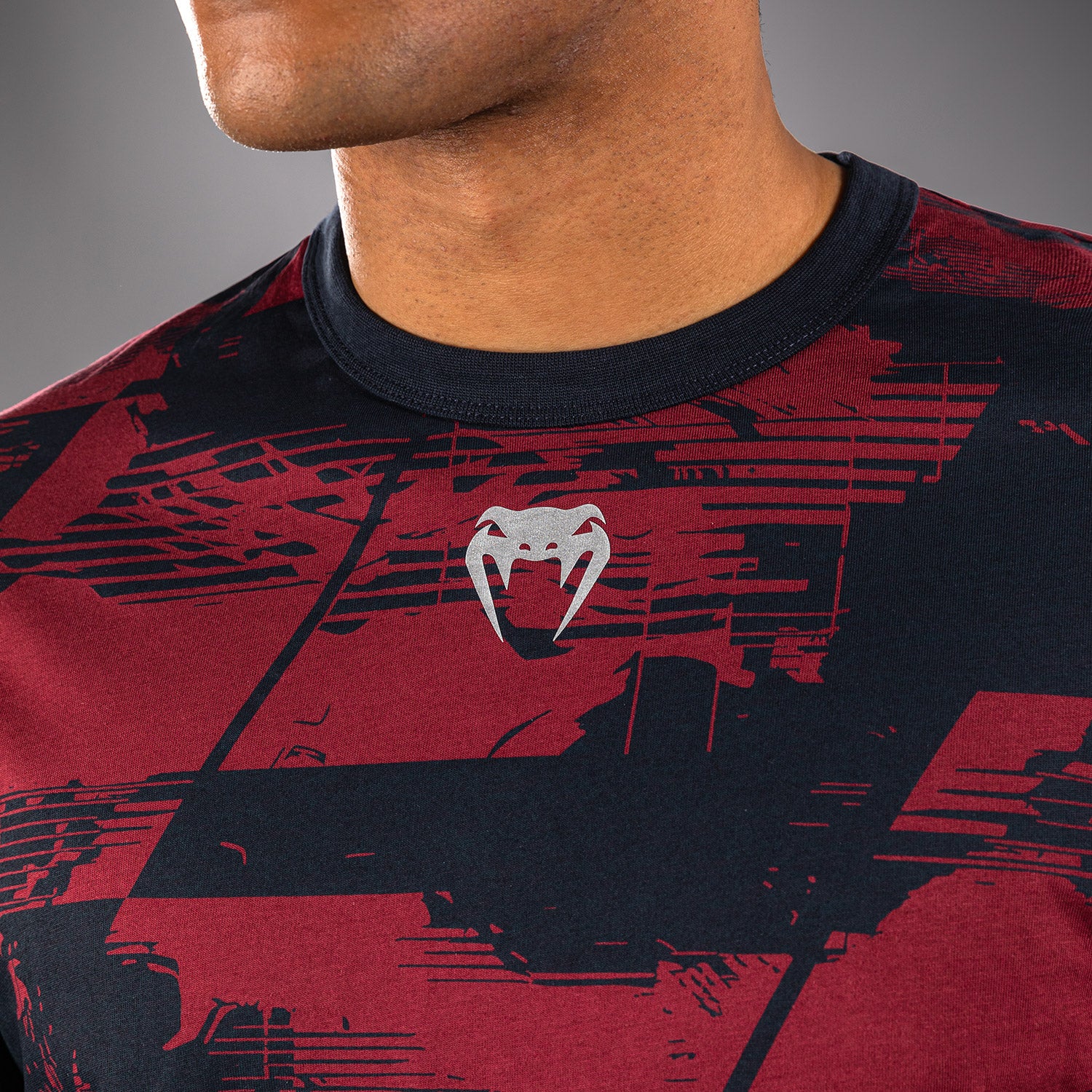 Men's UFC Zenith by Venum Burgundy Authentic Fight Week Long Sleeve T-Shirt - Image 5