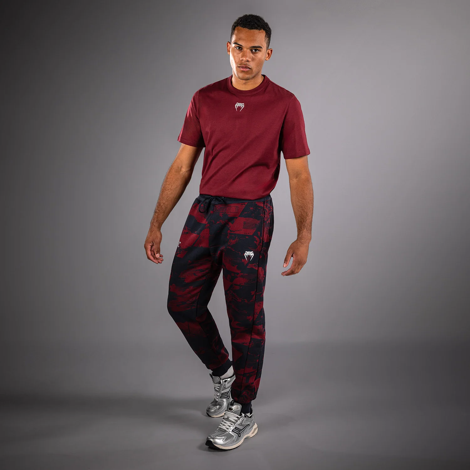 Men's UFC Zenith by Venum Burgundy Authentic Fight Week Pant