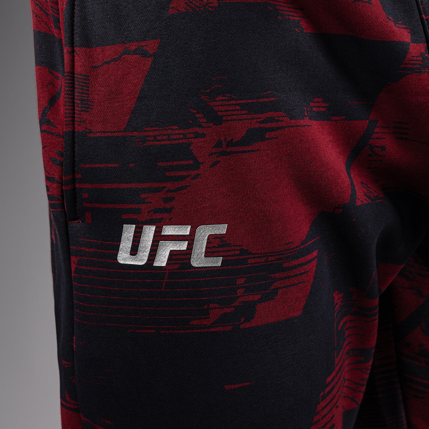 Men's UFC Zenith by Venum Burgundy Authentic Fight Week Pant - Image 6