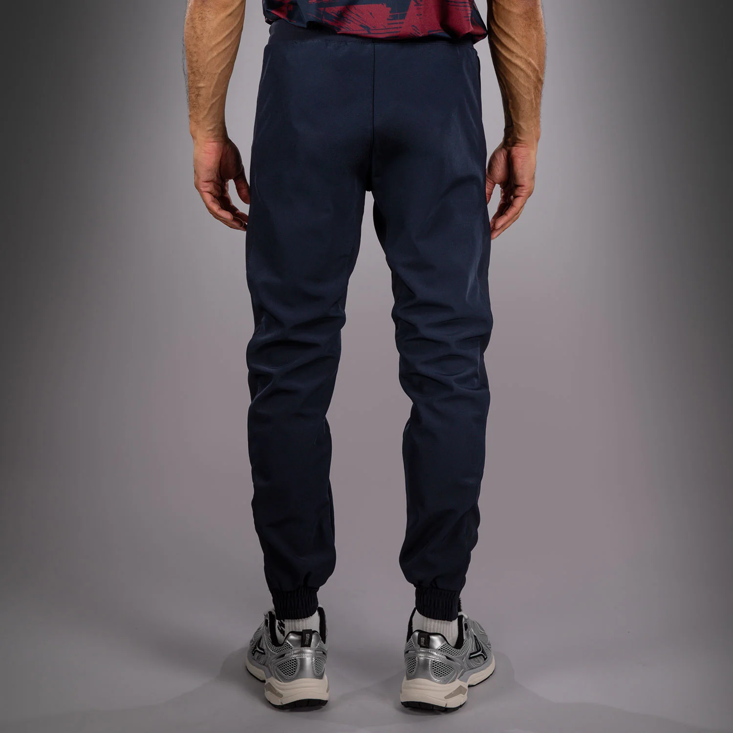 Men's UFC Zenith by Venum Navy Blue Authentic Fight Week Pant - Image 3