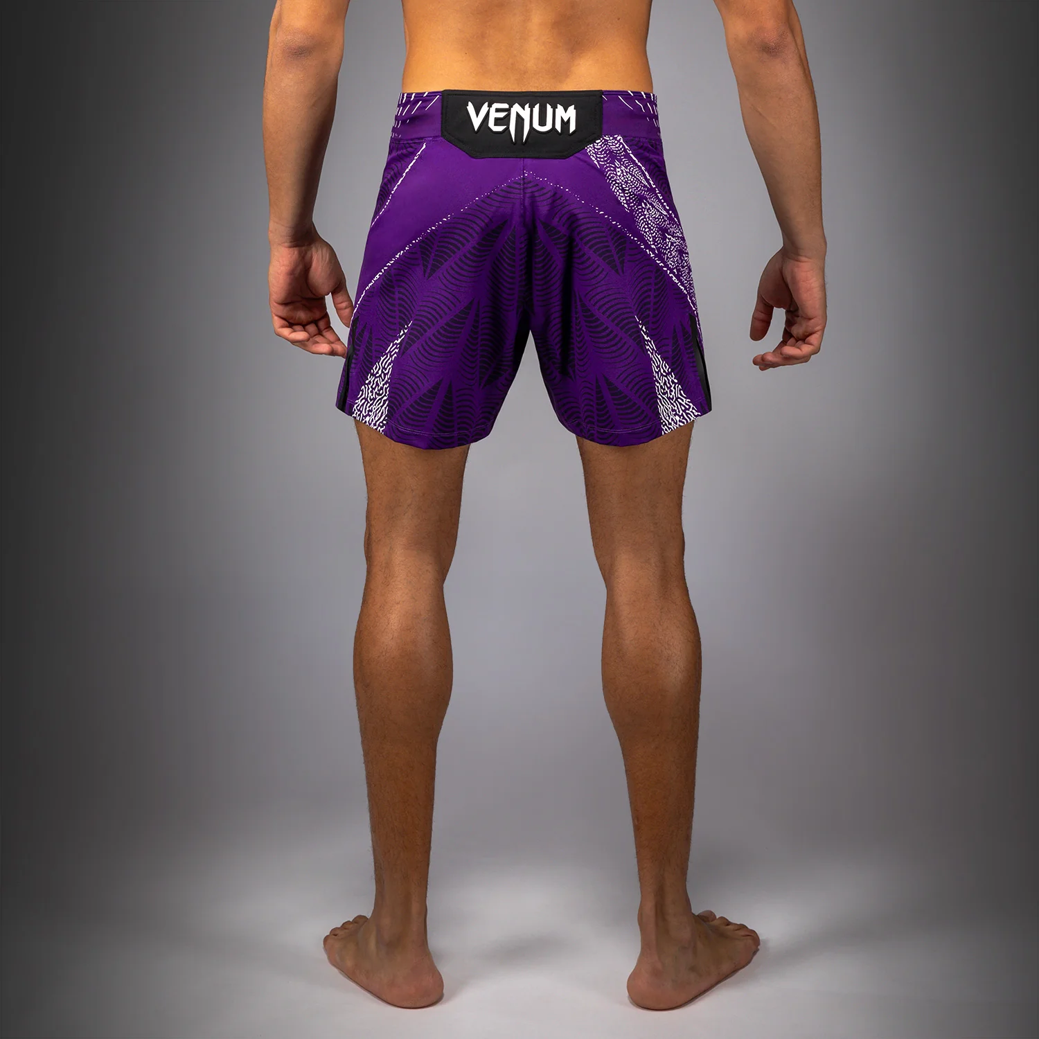 Men's UFC Zenith by Venum Purple Authentic Fight Night Short Fit Fight Short - Image 5