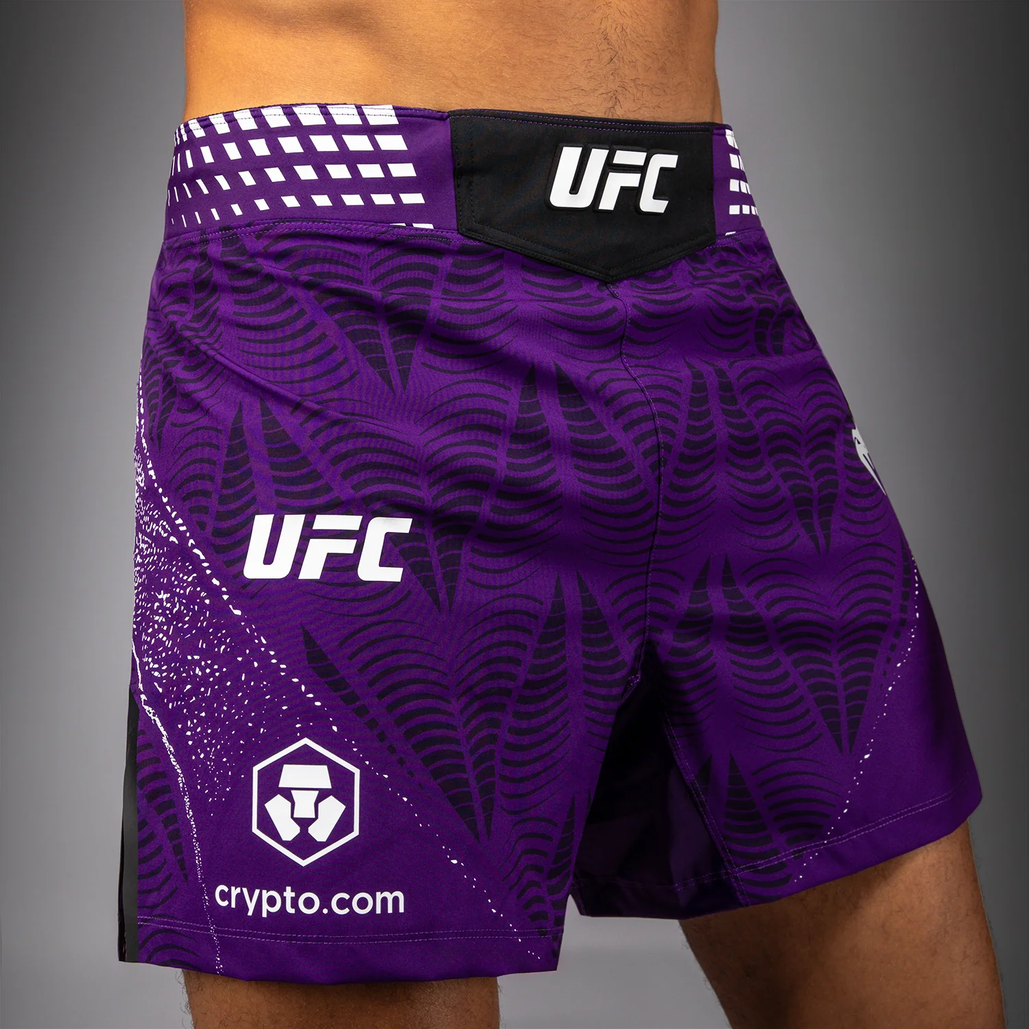 Men's UFC Zenith by Venum Purple Authentic Fight Night Short Fit Fight Short - Image 7