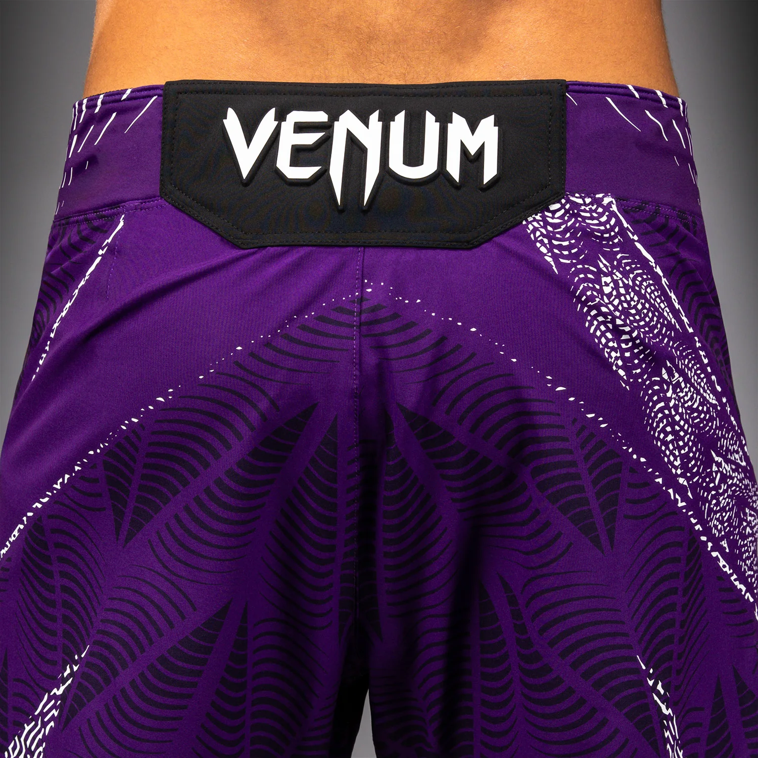 Men's UFC Zenith by Venum Purple Authentic Fight Night Short Fit Fight Short - Image 9