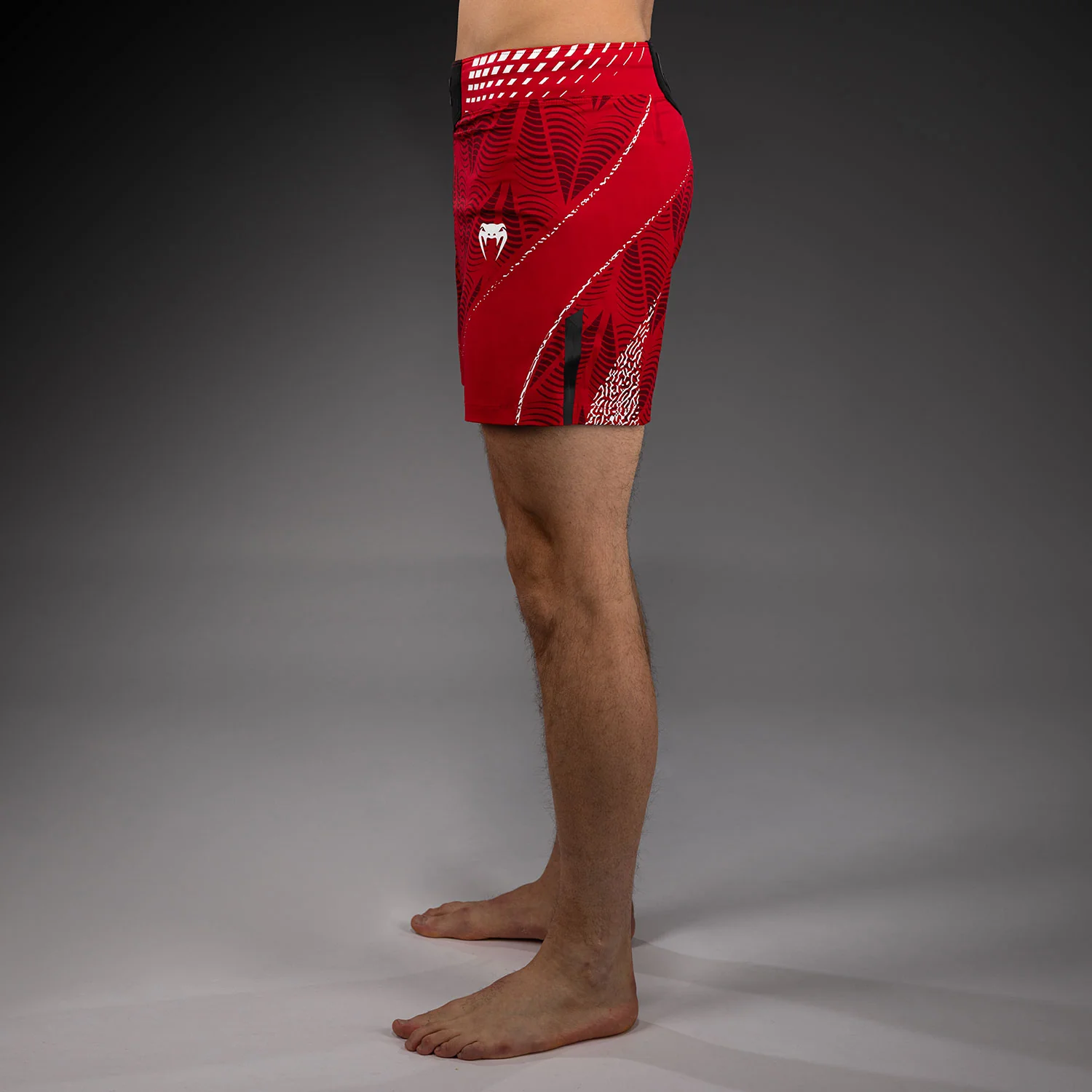 Men's UFC Zenith by Venum Red Authentic Fight Night Short Fit Fight Short Personalized - Image 3