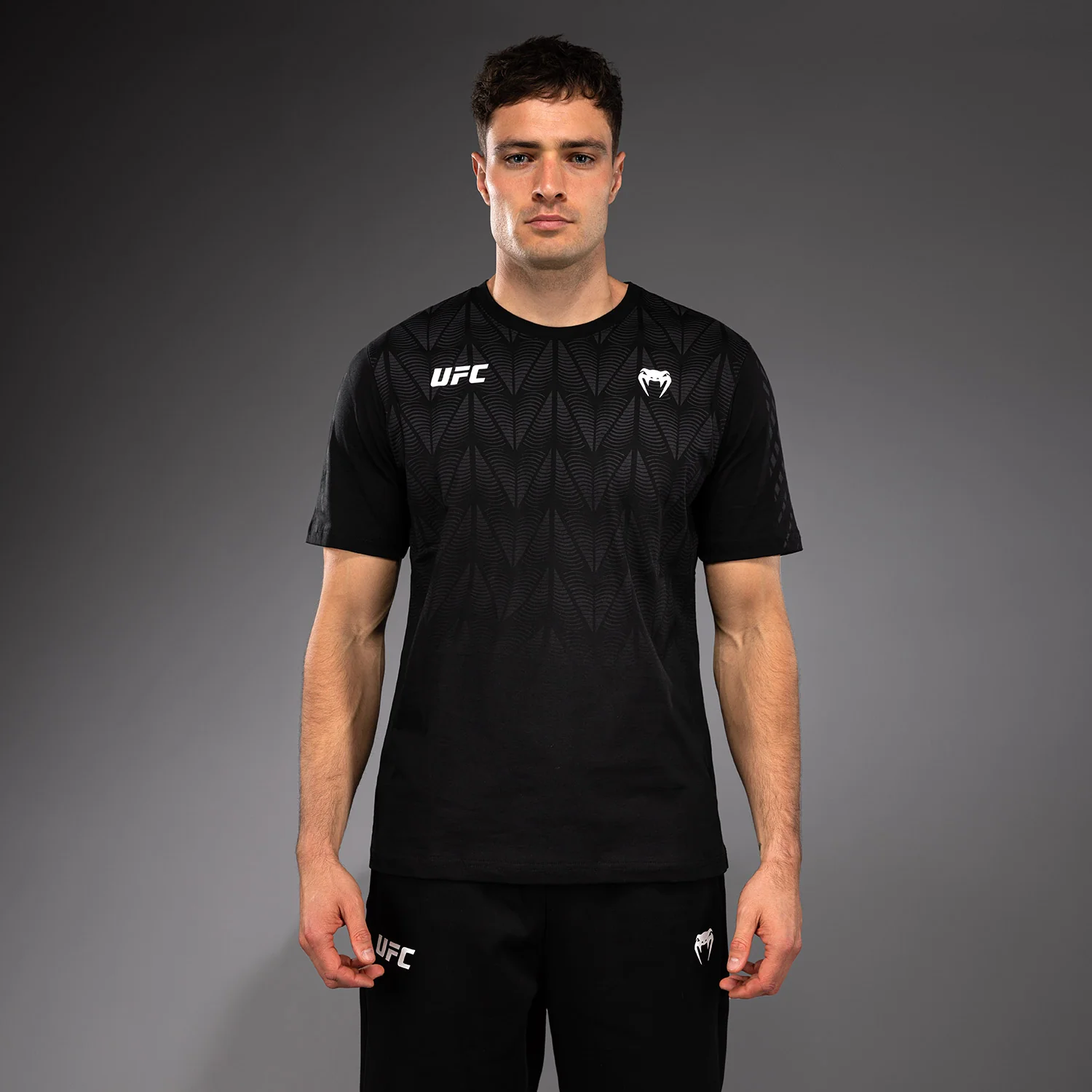 Men's UFC Zenith by Venum Replica Black T-Shirt