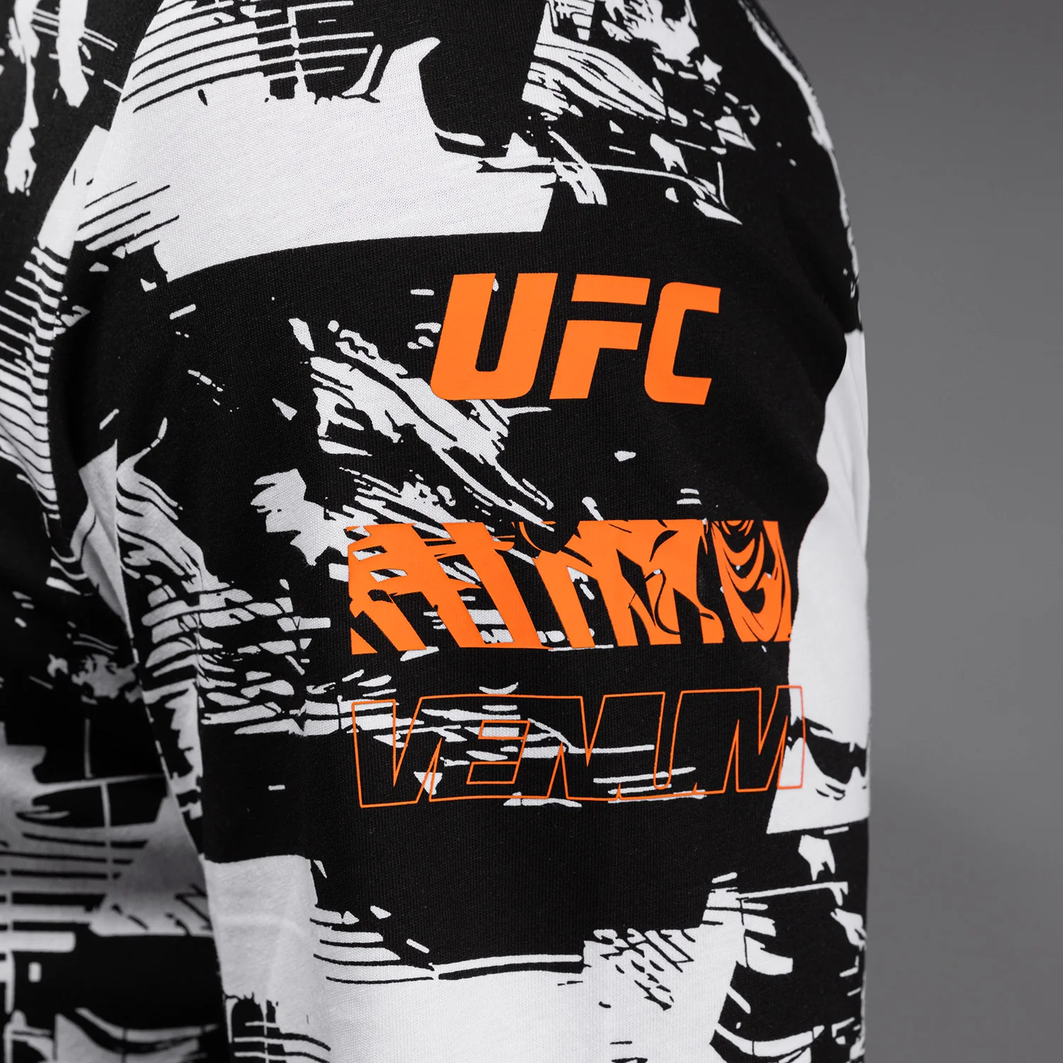 Men's UFC Zenith by Venum White Authentic Fight Week Long Sleeve T-Shirt - Image 5