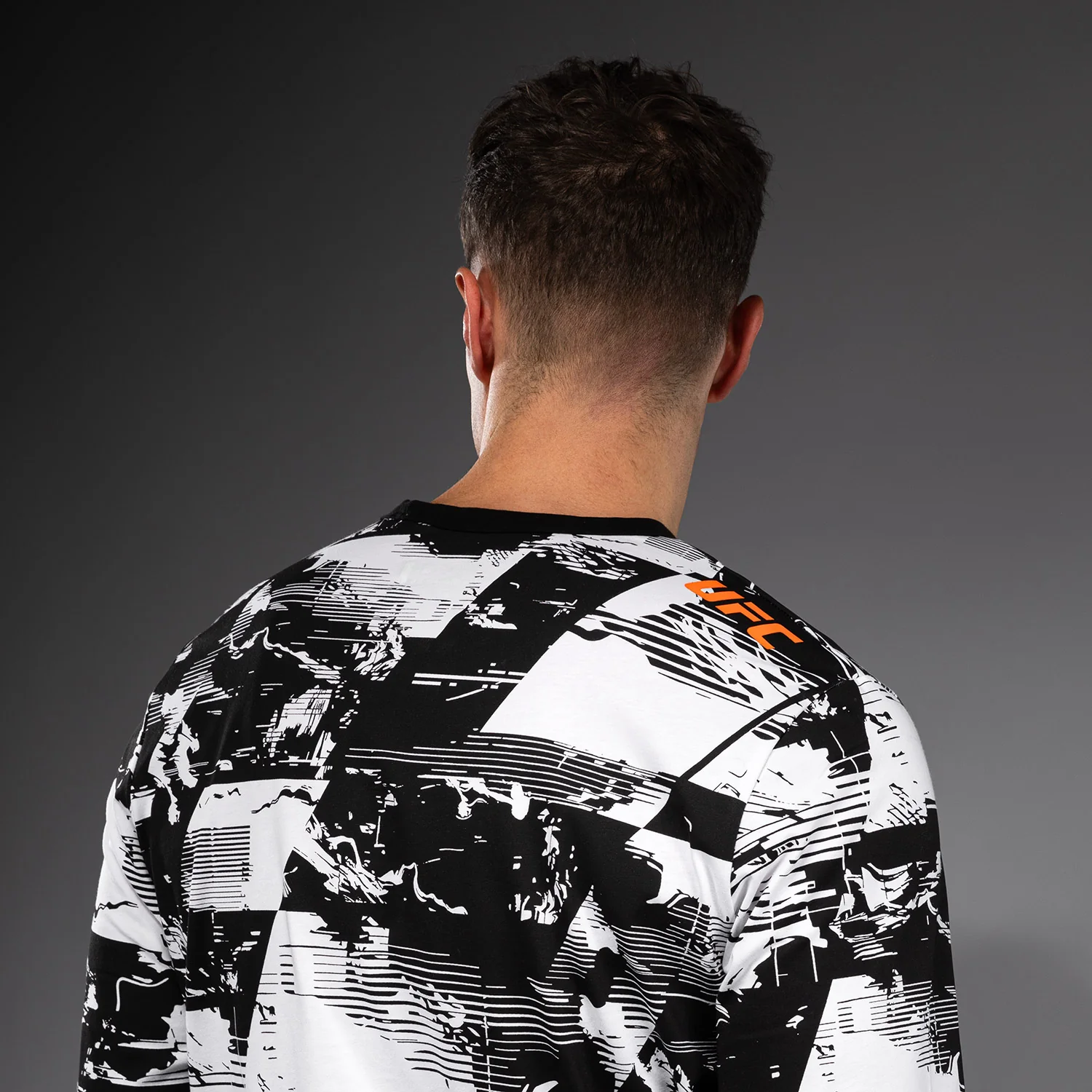 Men's UFC Zenith by Venum White Authentic Fight Week Long Sleeve T-Shirt - Image 6