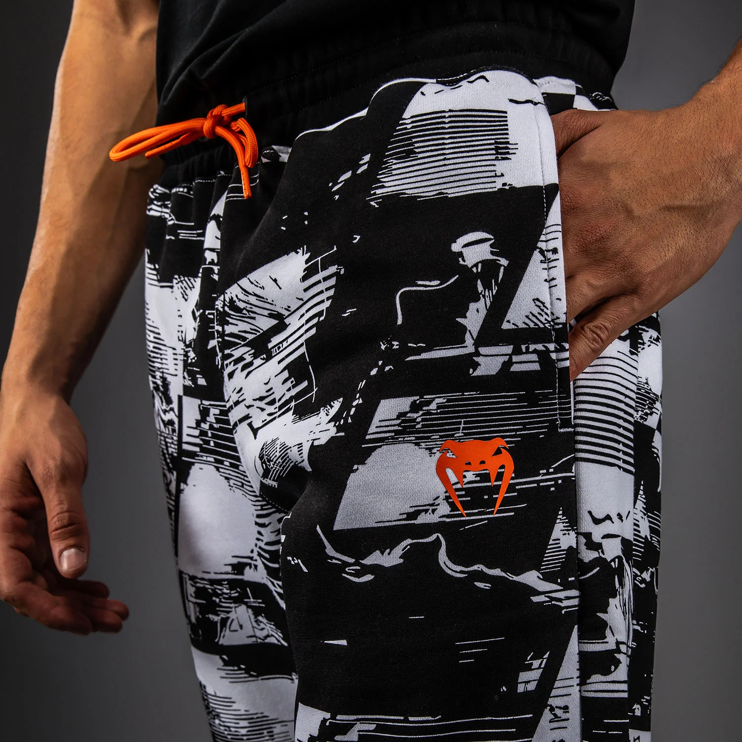 Men's UFC Zenith by Venum White Authentic Fight Week Pant - Image 3