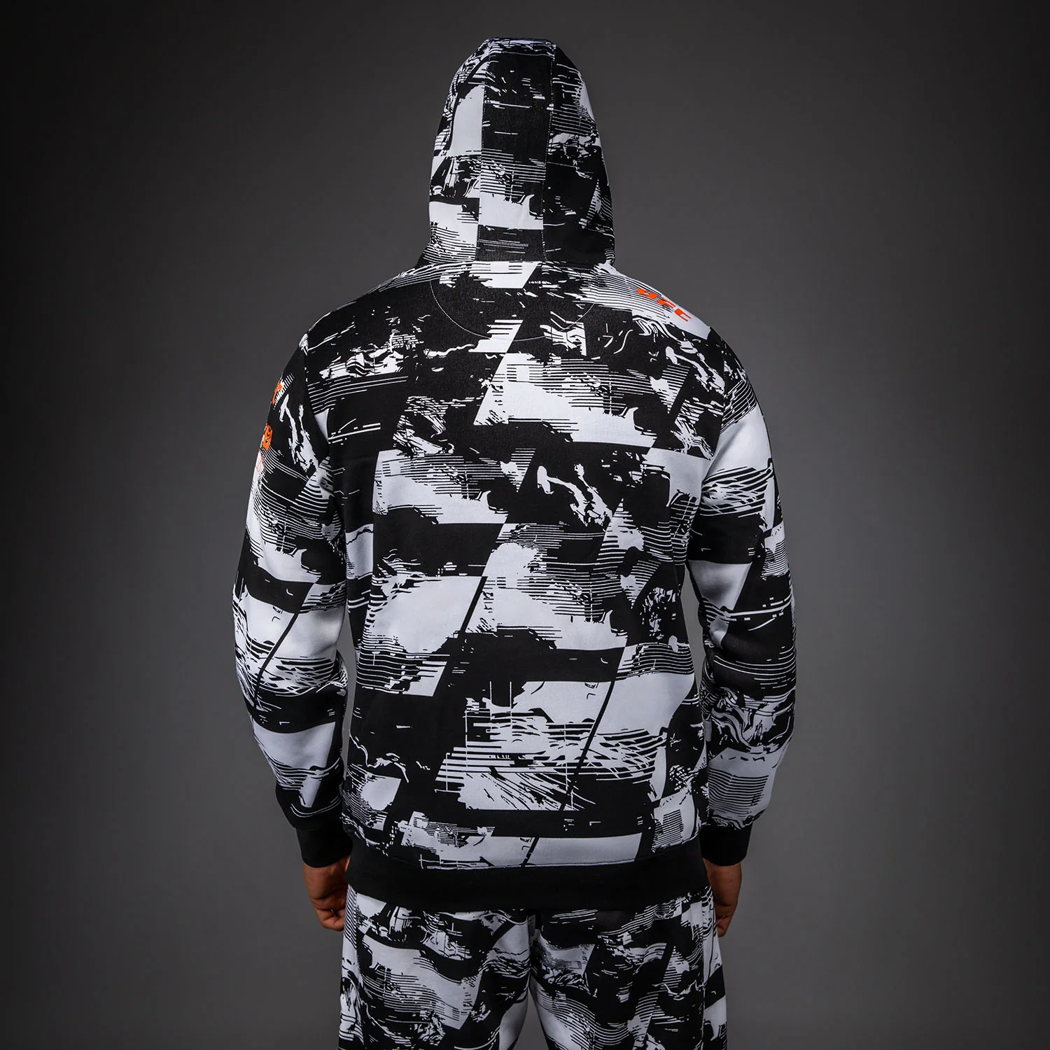 Men's UFC Zenith by Venum White Authentic Fight Week Pullover Hoodie - Image 7