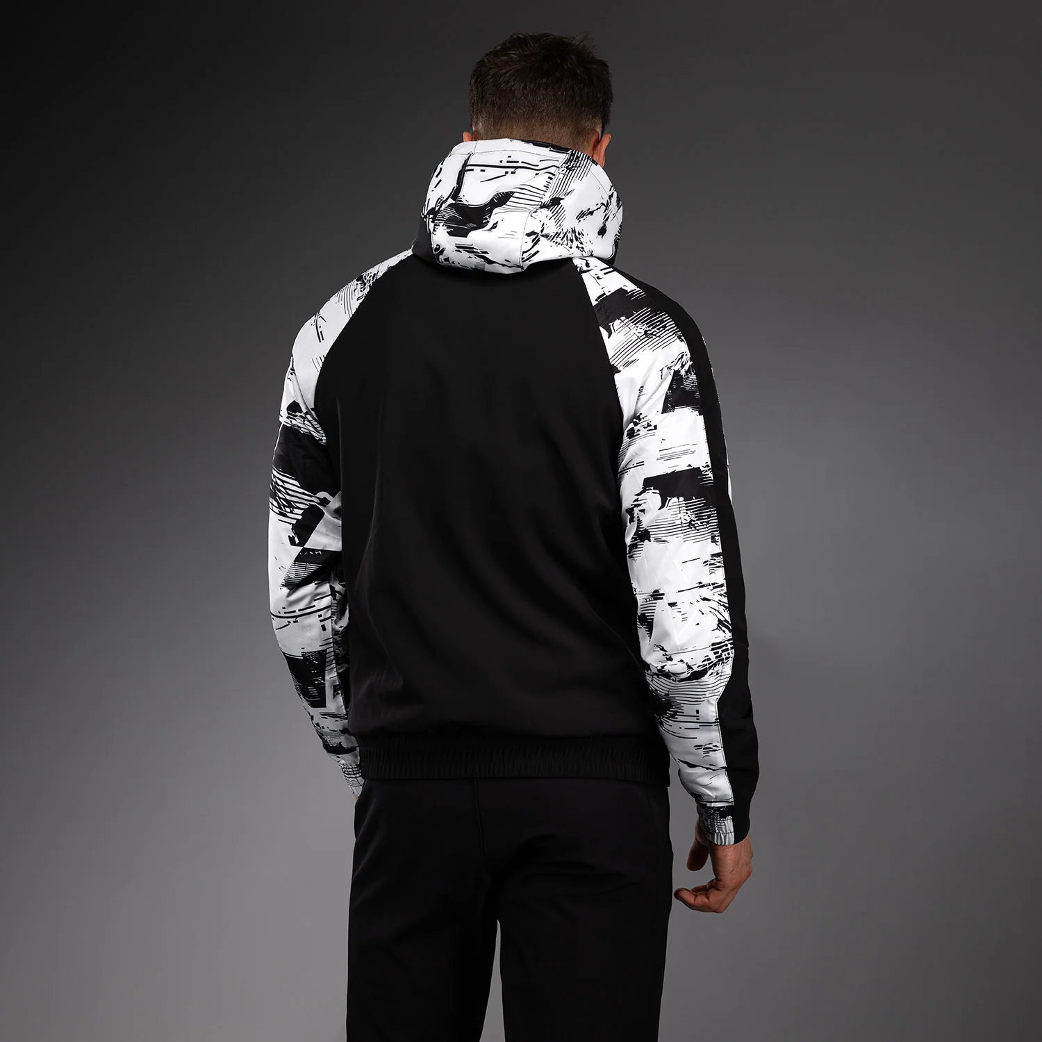 Men's UFC Zenith by Venum White Authentic Fight Week Zip Hoodie - Image 3