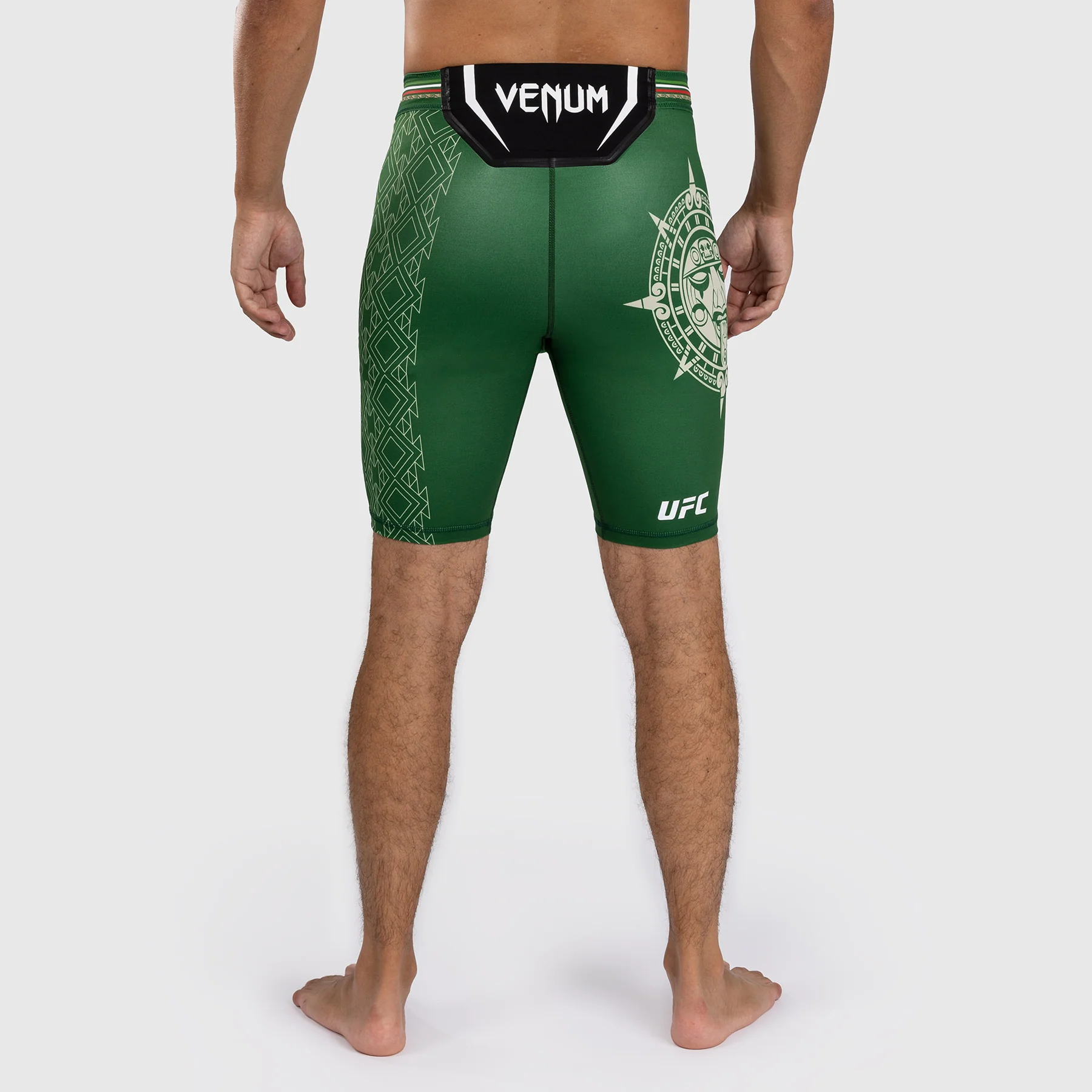 Noche UFC by Venum Authentic Fight Night Men’s Vale Tudo Short - Green - Image 3