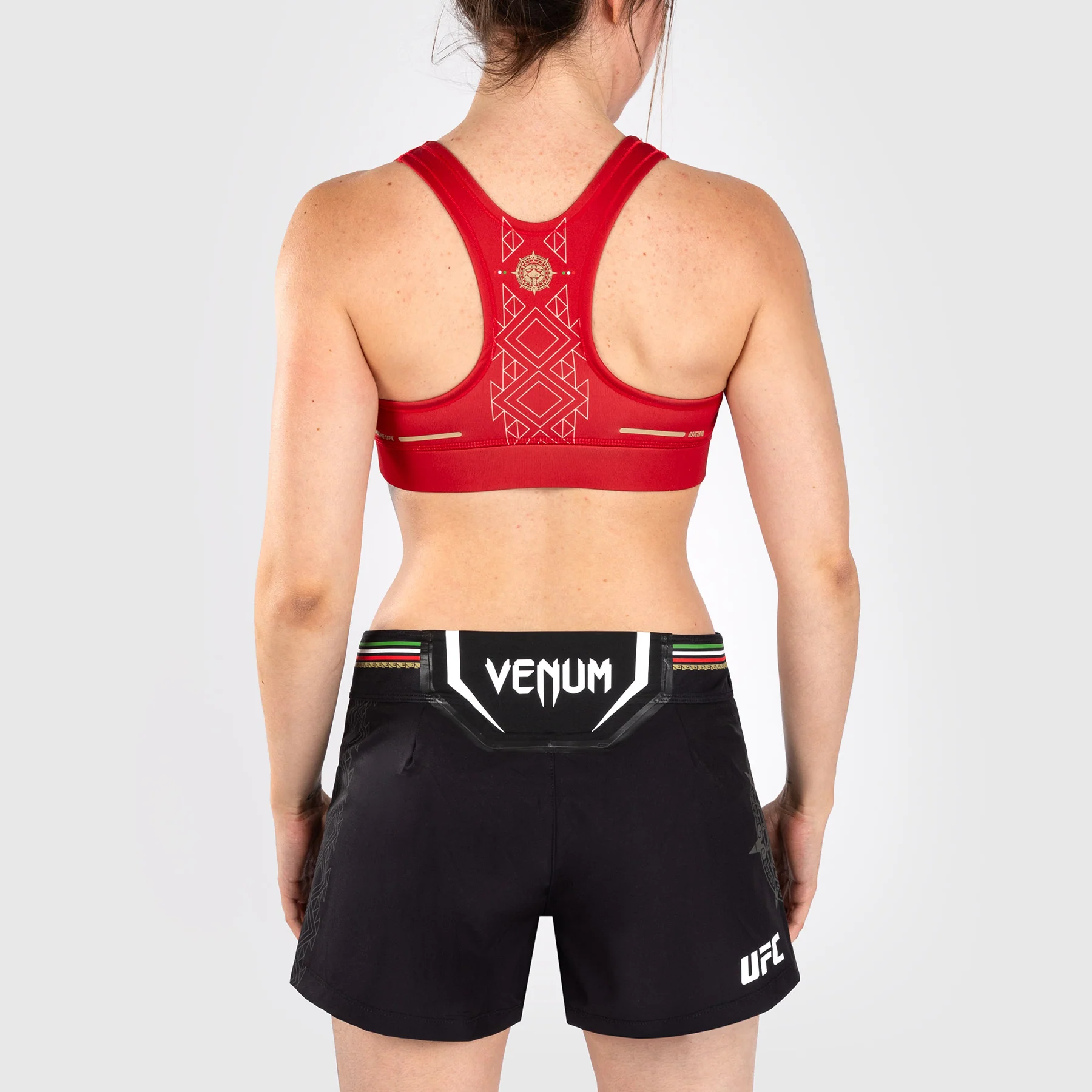 Noche UFC by Venum Authentic Fight Night Women’s Sports Bra - Red - Image 2