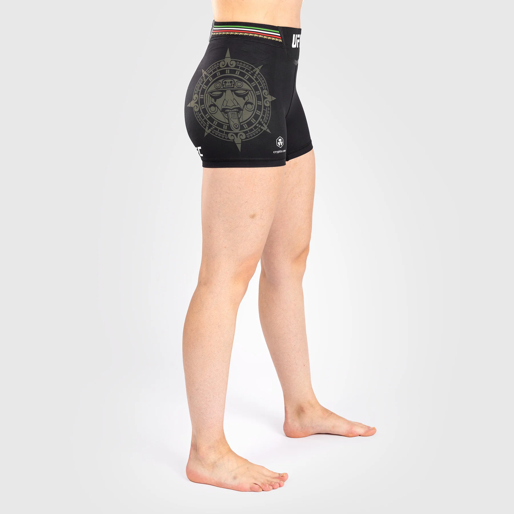 Noche UFC by Venum Authentic Fight Night Women’s Vale Tudo Short - Short Fit - Black - Image 3
