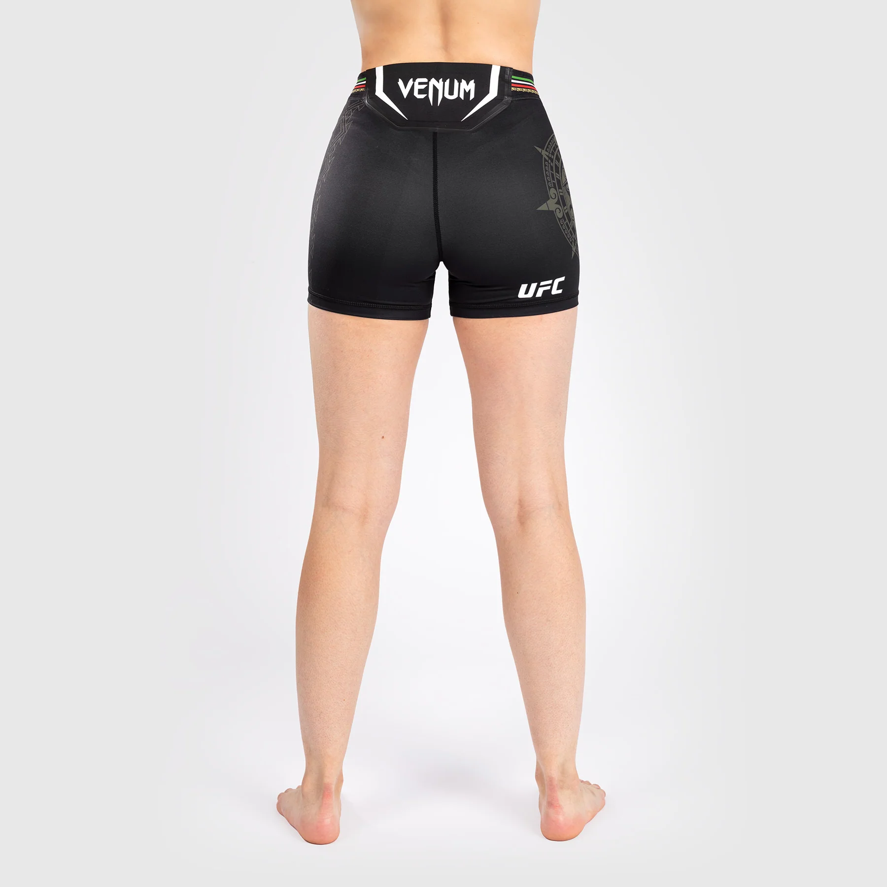 Noche UFC by Venum Authentic Fight Night Women’s Vale Tudo Short - Short Fit - Black - Image 4