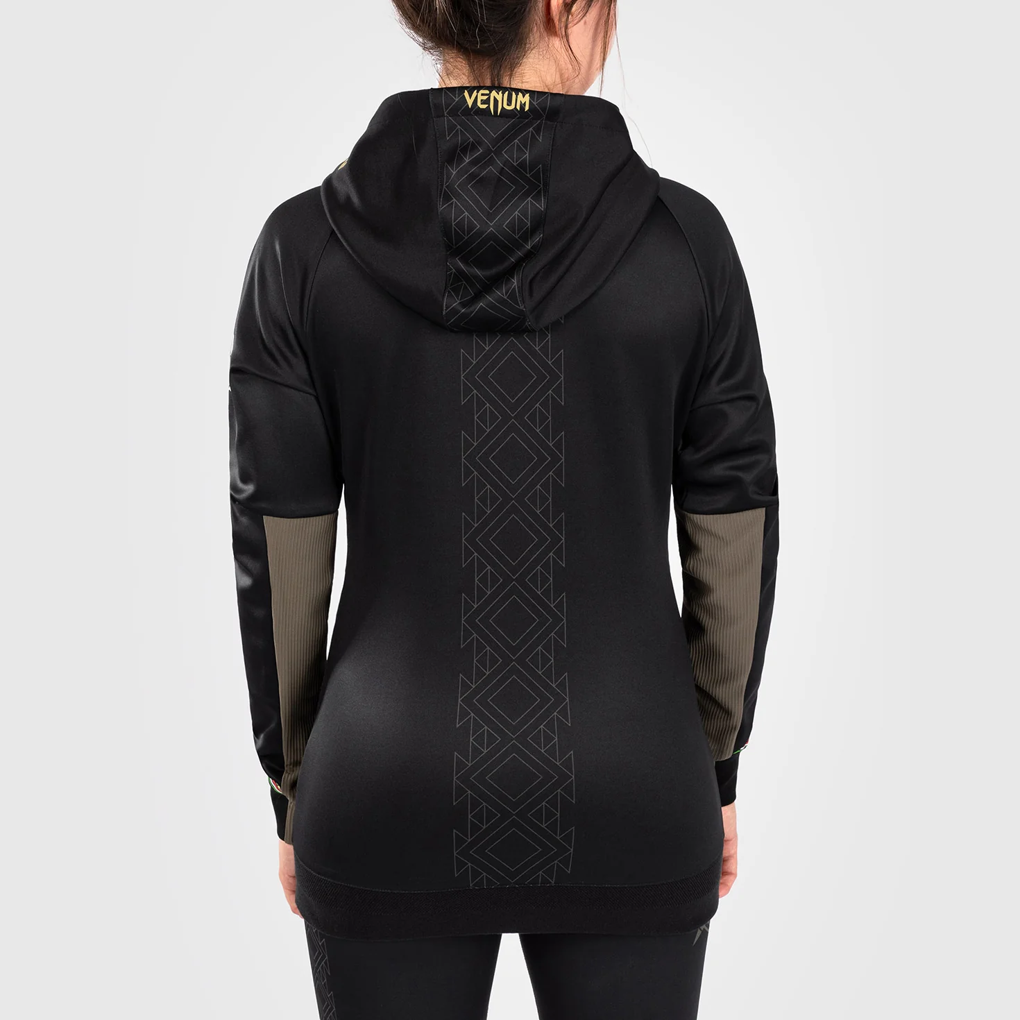 Noche UFC By Venum Authentic Fight Night Women’s Walkout Hoodie - Black - Image 3