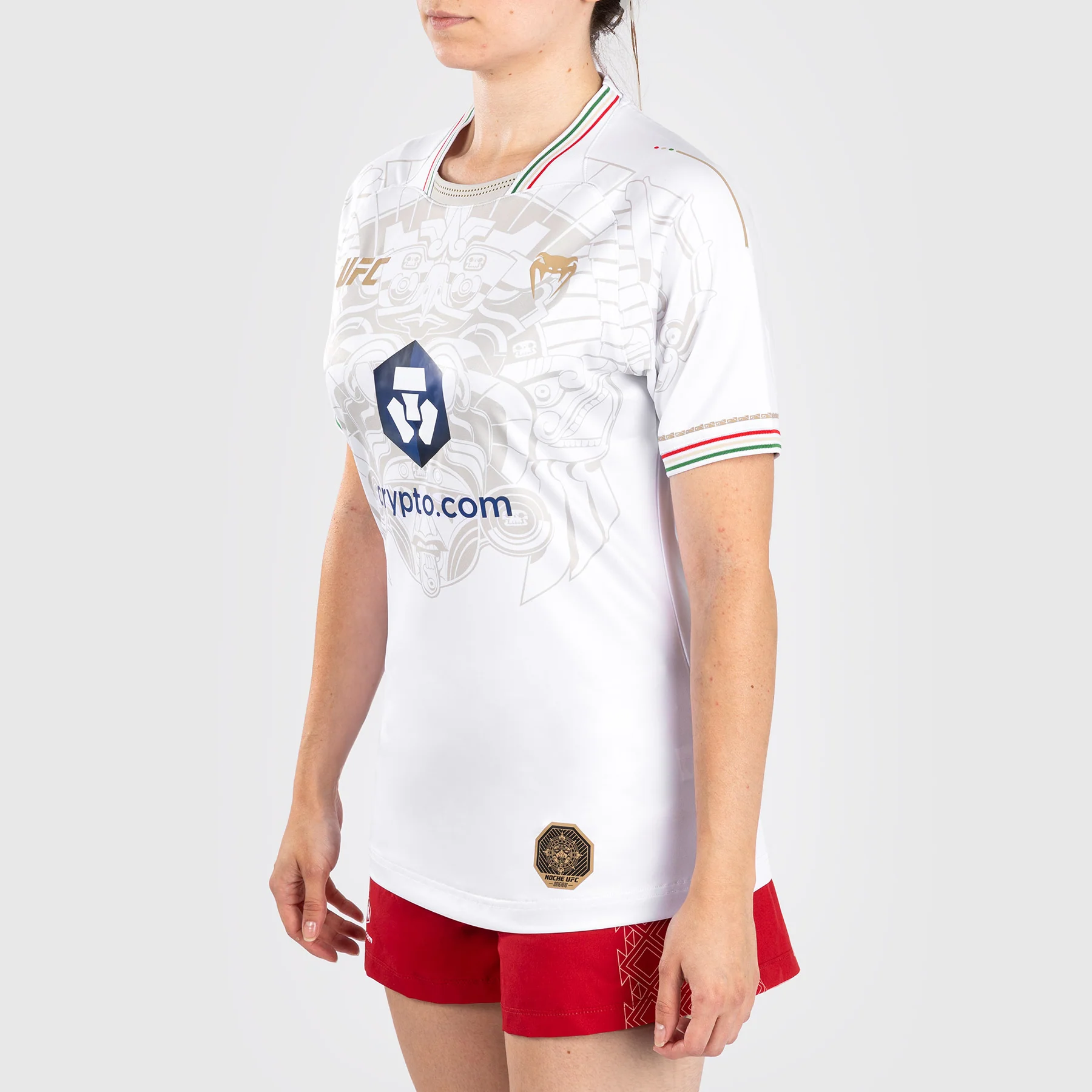 Noche UFC by Venum Authentic Fight Night Women’s Walkout Jersey - White - Image 2