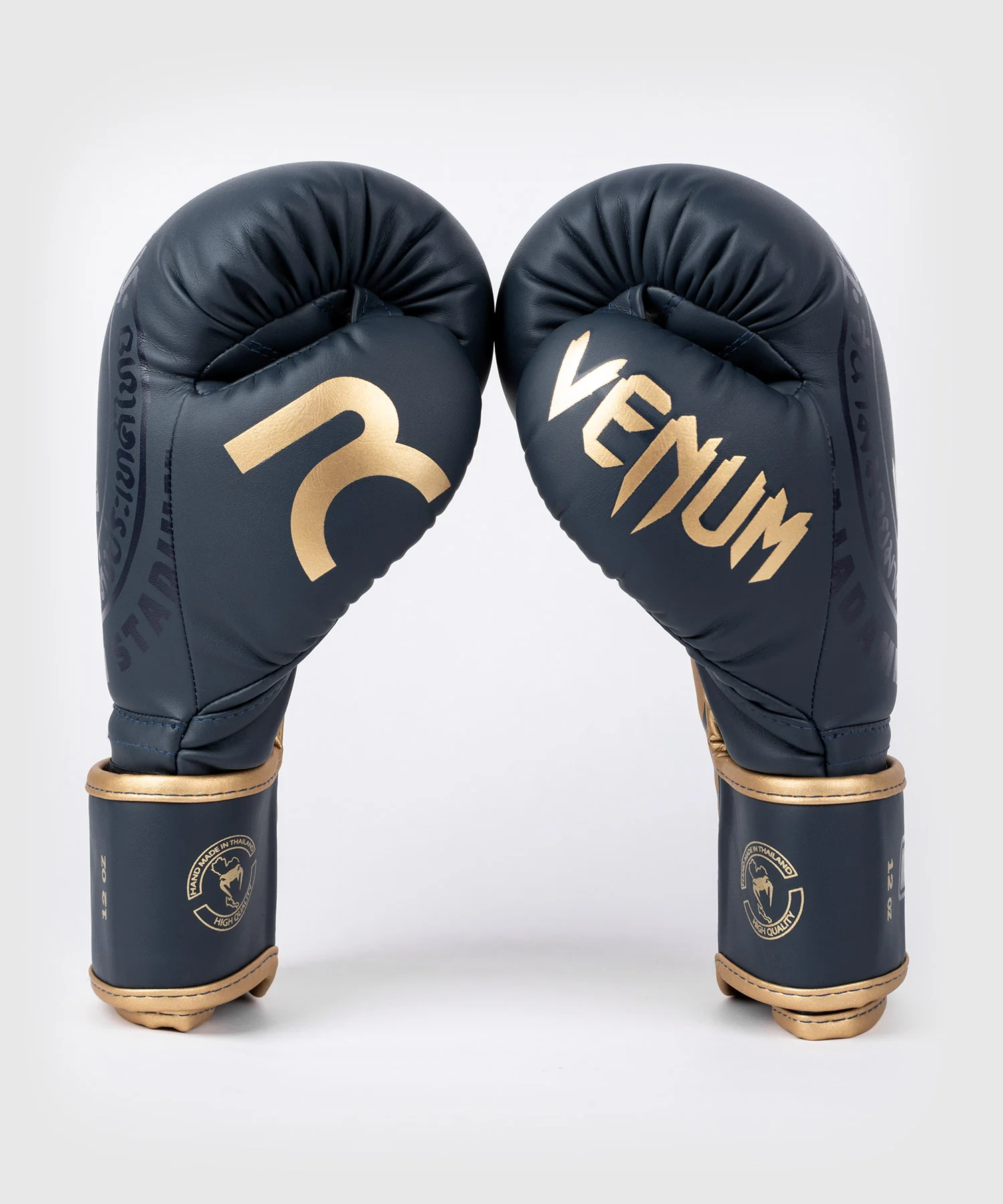 RAJADAMNERN X Venum Boxing Gloves - Navy Blue - Image 4