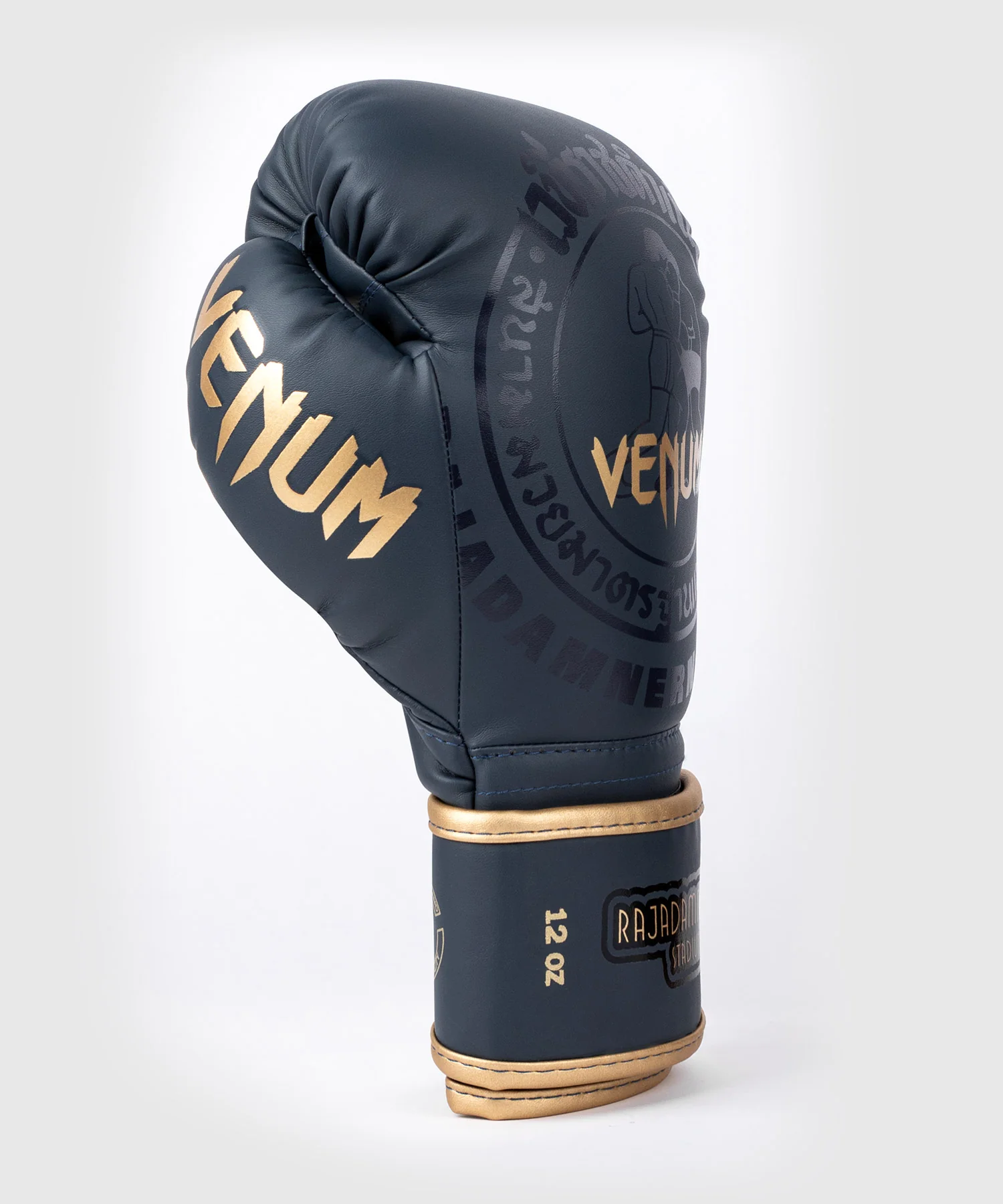 RAJADAMNERN X Venum Boxing Gloves - Navy Blue - Image 5